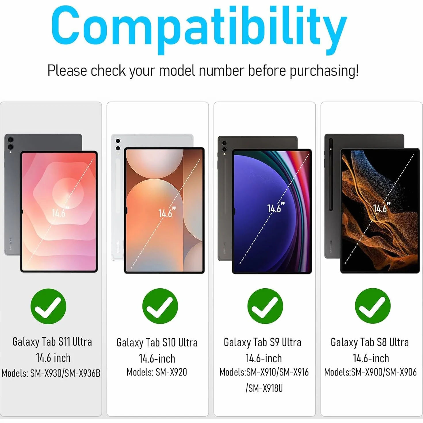 Keyboard Case for Samsung Galaxy Tab S11 Ultra S10 Ultra S9 Ultra S8 Ultra 14.6 cala, Podświetlana Klawiatura Bluetooth, Odłączana Mysz, Różowy
