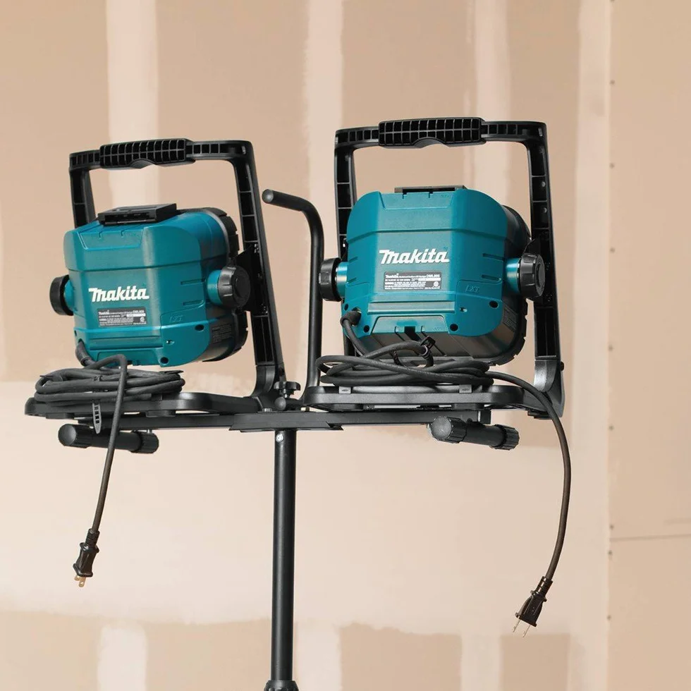Makita DML805 Reflektor Budowlany LED 10 W 230 V Czarny/Turkusowy 26,42 x 33,02 x 16,51 cm