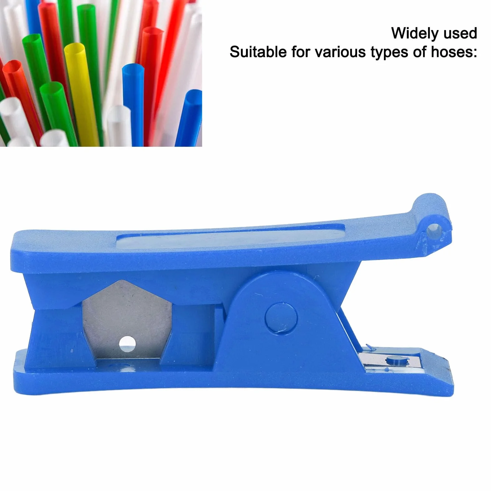 3 szt. Obcinak do Rur 1/8 do 3/4 Cala Obcinak do Rur PTFE Narzędzie do Cięcia Węża ze Stali Nierdzewnej Obcinak do Rur PVC do Rur Nylonowych PVC PU (BLUE)