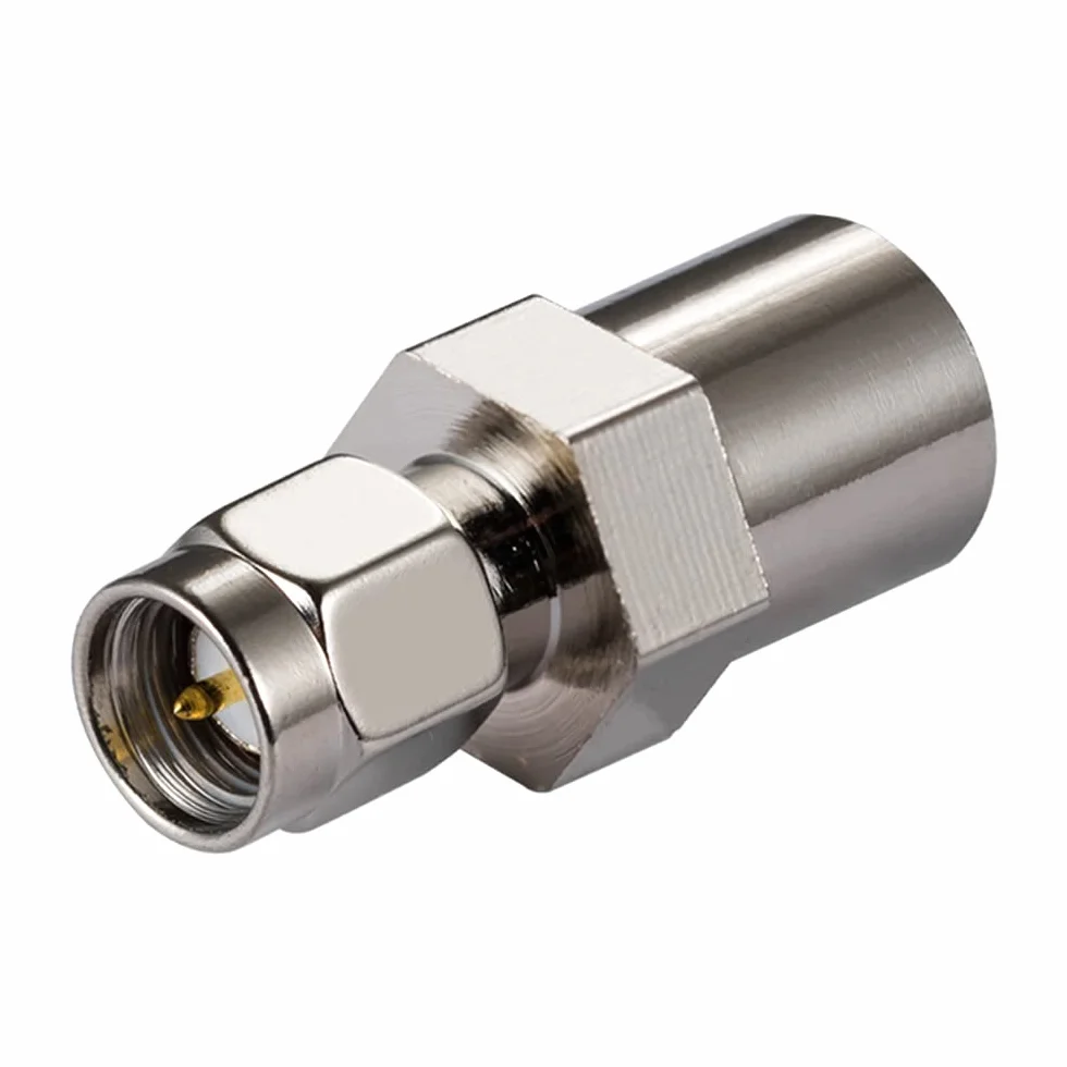 Vecys 4G Adapter Antenowy SMA Męski do FME Męski 2G 3G 4G LTE Routerów (2 szt.)