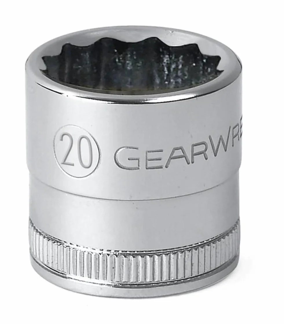 GEARWRENCH Standardowy zestaw gniazd metrycznych 1/2", 12-punktowy, 13 szt. - 80710D