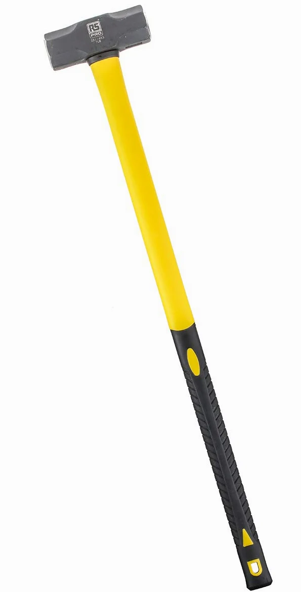 RS PRO Młotek, młot kowalski ze stali węglowej, trzonek z włókna szklanego 3,2 kg 762,0 mm