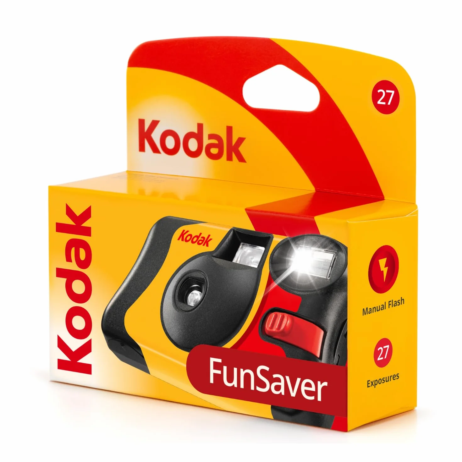 Kodak Funsaver 35 mm Kamera Jednorazowego Użytku z Lampą Błyskową