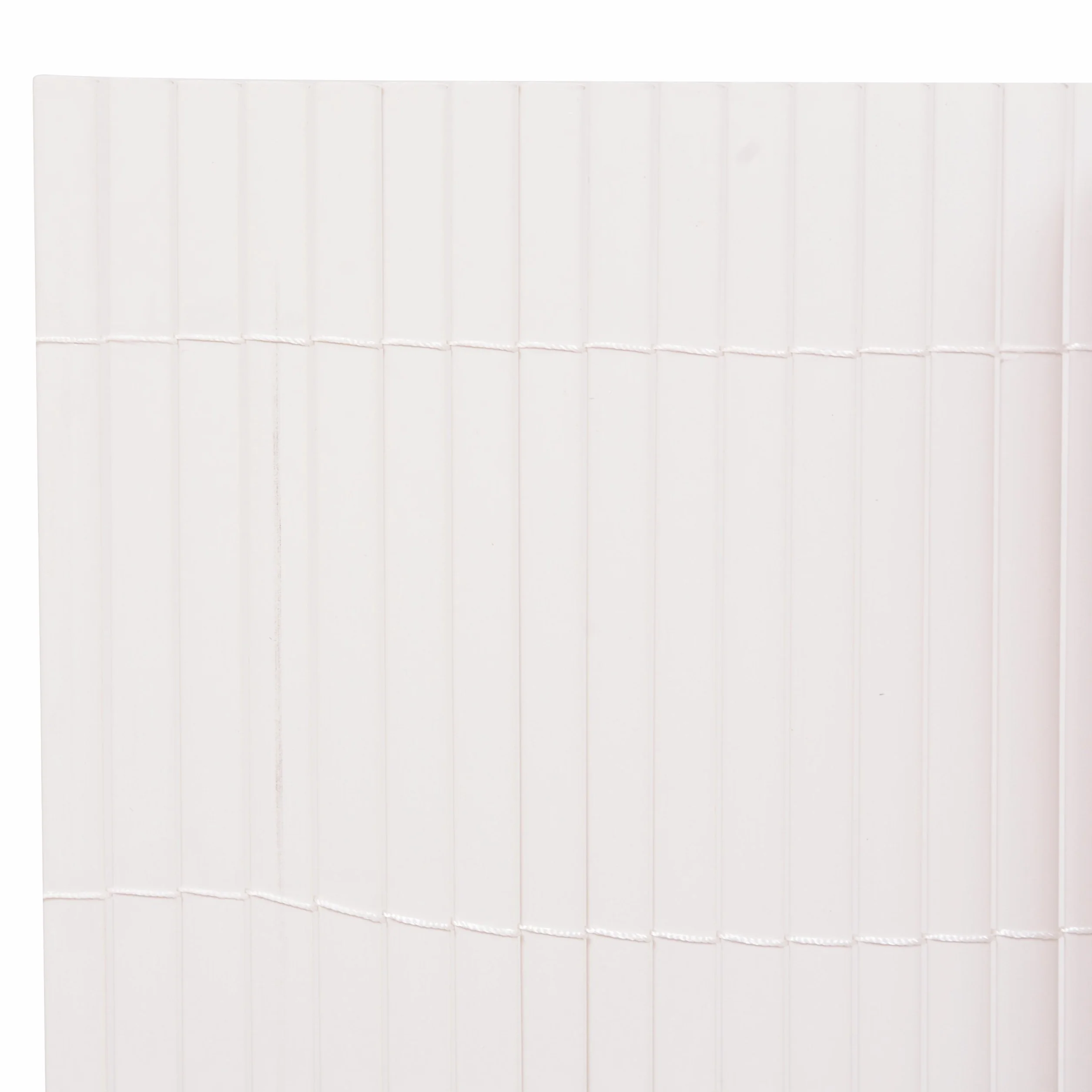 vidaXL Ogrodzenie Ogrodowe Biały 150 x 500 cm PVC, Ogród i taras, nowoczesny płot PVC, trwałe ogrodzenie, odporne na pogodę, prostokątna bariera