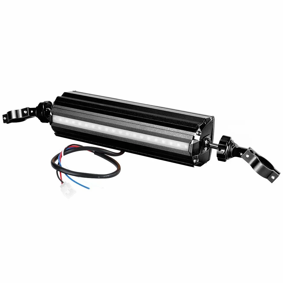 Qiilu Modyfikacja motocykla Kierownica System USB Odtwarzanie Antypoślizgowy Wodoodporny System dźwiękowy Głośniki stereo (czarne)