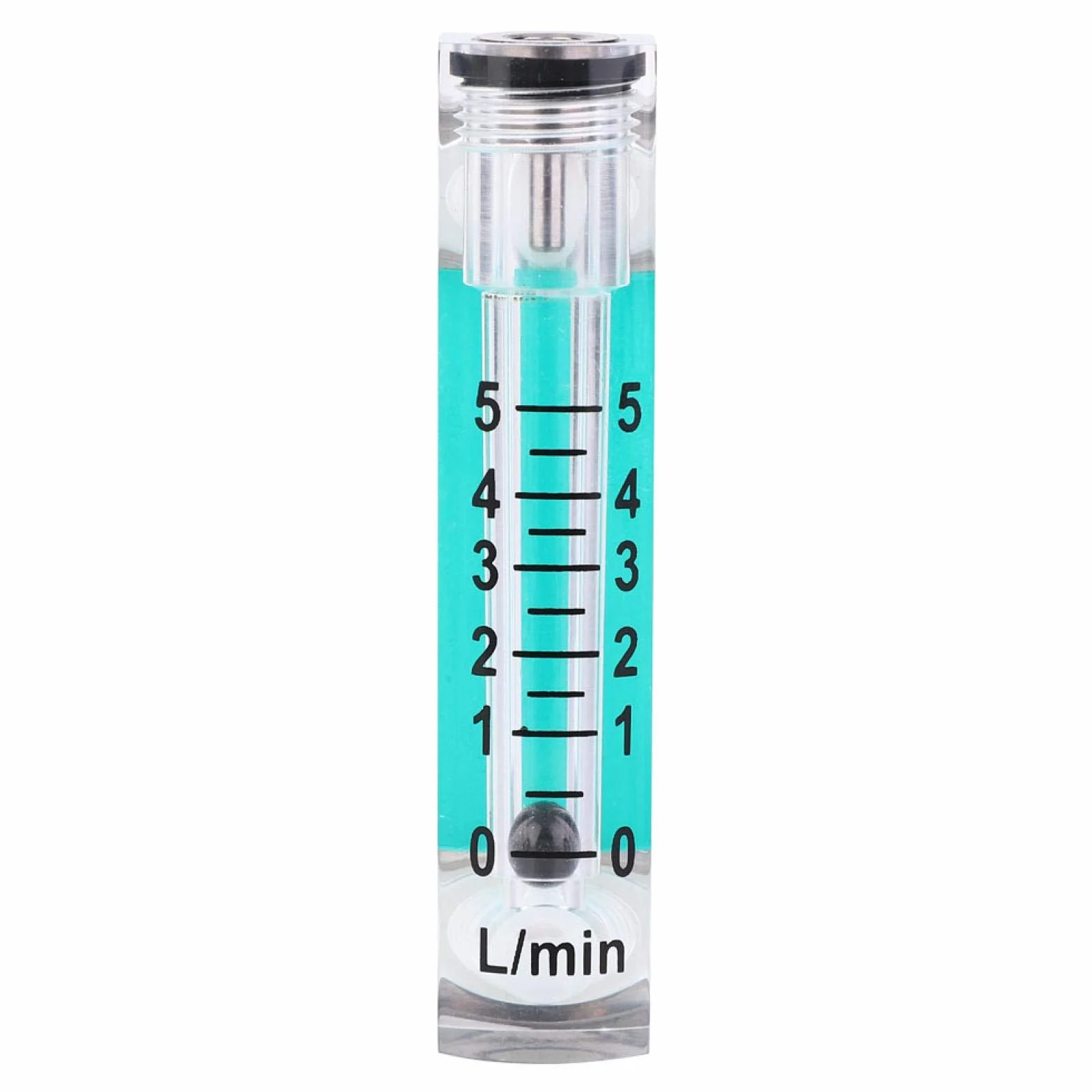 Miernik Przepływu Powietrza Tlenu | Miernik Przepływu Powietrza | 1~5LPM Przepływomierz do Pomiaru Tlenku Węgla Miernik Przepływu o Wysokiej Dokładności dla Dwutlenku Węgla/Tlenu/Sprężoneg