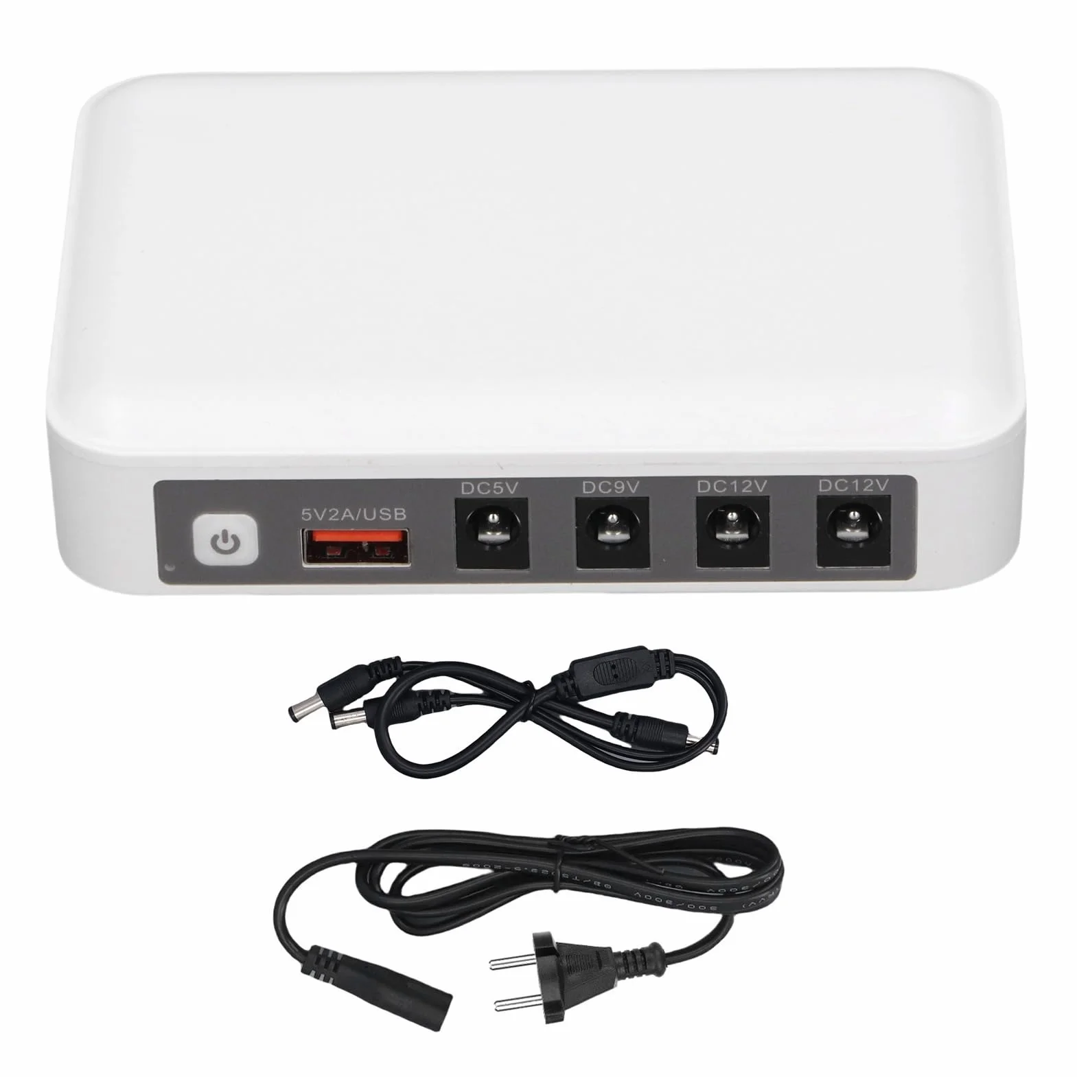 Mini UPS Battery Backup 6000 mAh 5V 9V 12V Nieprzeprzepuszczalny Zasilacz do Routera Modemu Kamery Bezpieczeństwa (wtyczka UE)
