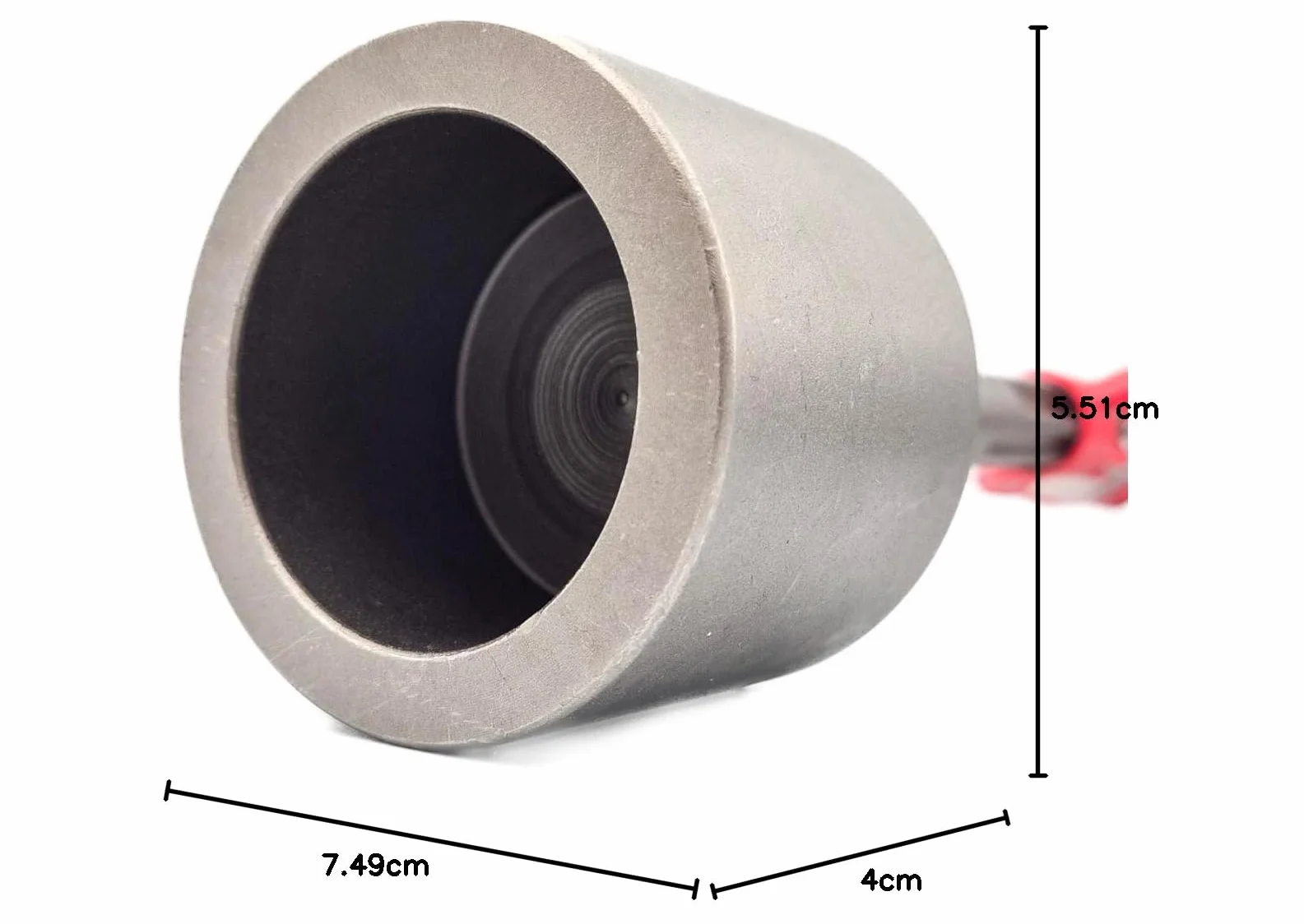 WERHE pobijak do słupków SDS Max 55 mm, do Star Pickets | do słupków typu T i pali drewnianych, pasuje do SDS Max młoty wyburzeniowe, długość 200 mm, waga 1,65 kg, oszczędza plecy