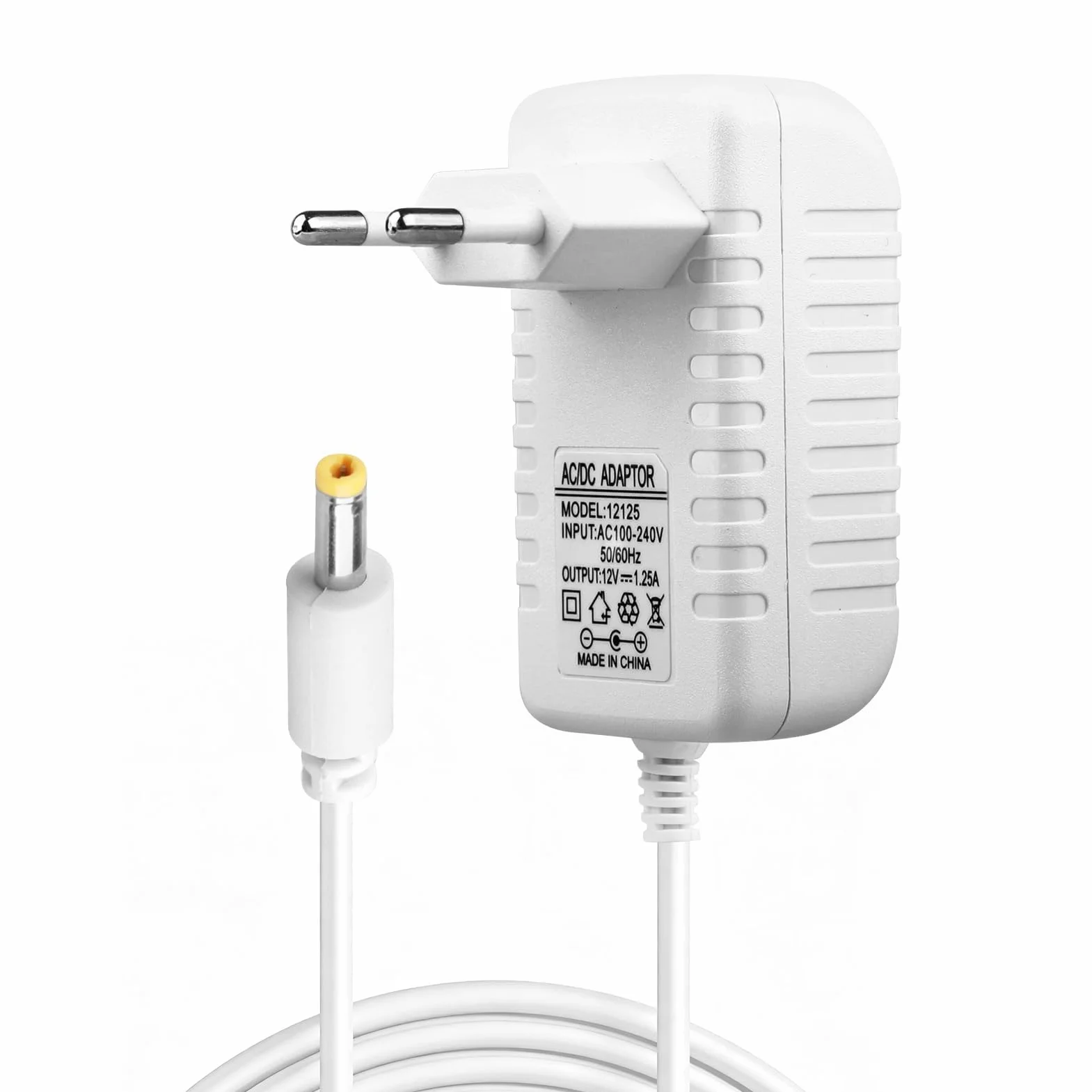 White 15 W zasilacz sieciowy do Echo Dot (3./4./5. generacji) 15 W zasilacz do Echo Dot (3./4./5. generacji) 1,5 m kabel do ładowania, biały 1,5 m kabel do ładowania, biały Fire TV Cube