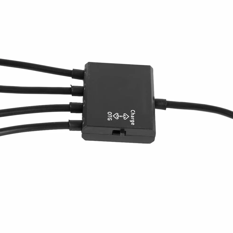 Hub micro USB, kabel hosta, czytnik kart, 650 Nm, 5 MW, czerwony, ładowania OTG, adapter konwertera