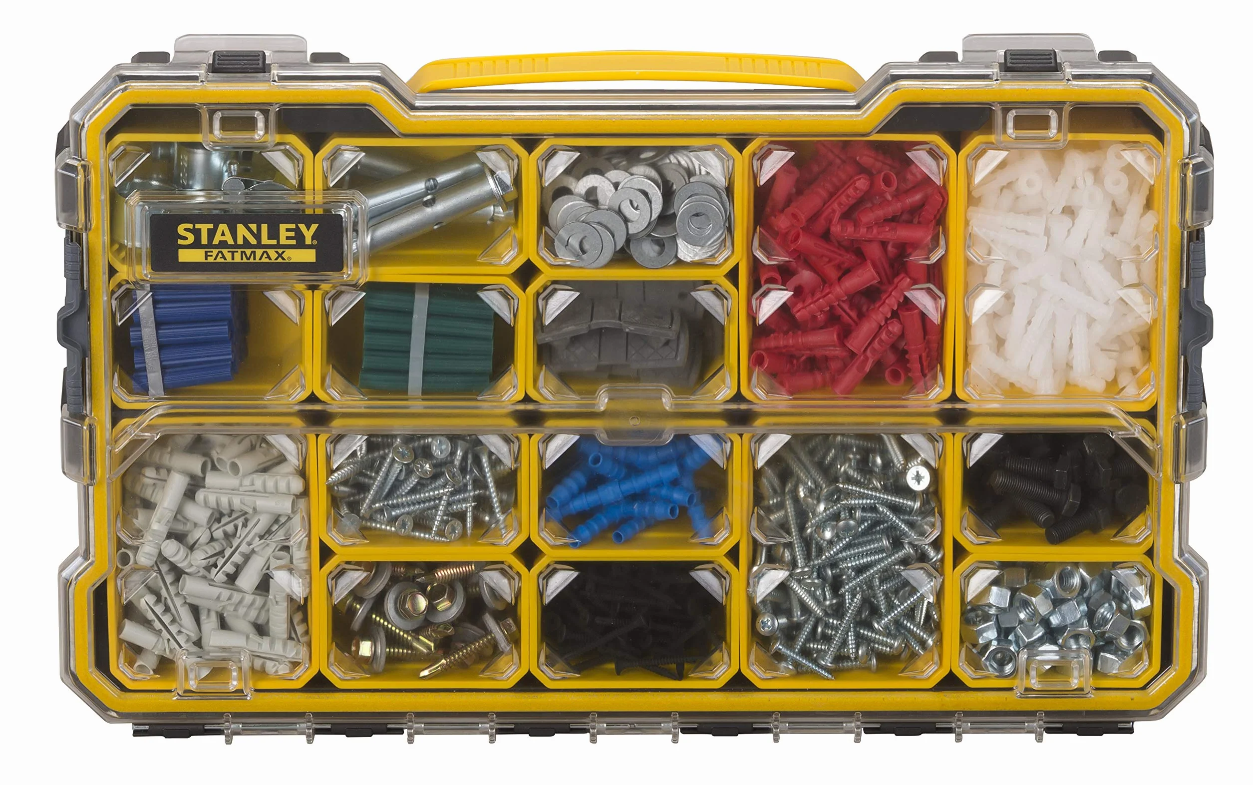 STANLEY Skuteczny Organizador FatMax 2/3 dla profesjonalistów i majsterkowiczów do codziennego użytku ergonomiczna konstrukcja