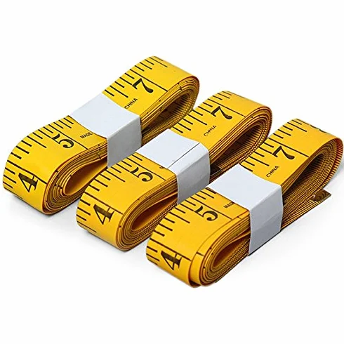 Miękka 3 metry 300 cm taśma krawiecka miarka do ciała linijka krawiecka krawiecka krawiecka (60 cali)