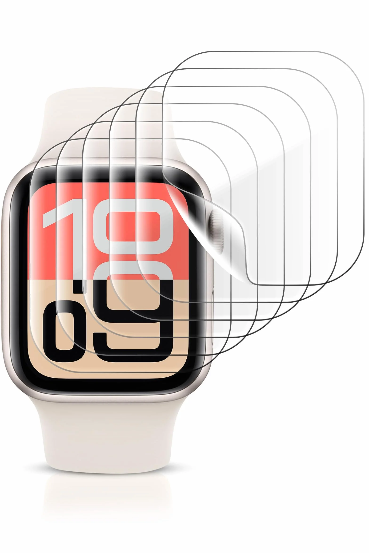 Apple Watch Series 6/SE/5/4 Screen Protector 40mm TPU Ultra-Thin HD Self-Healing Film