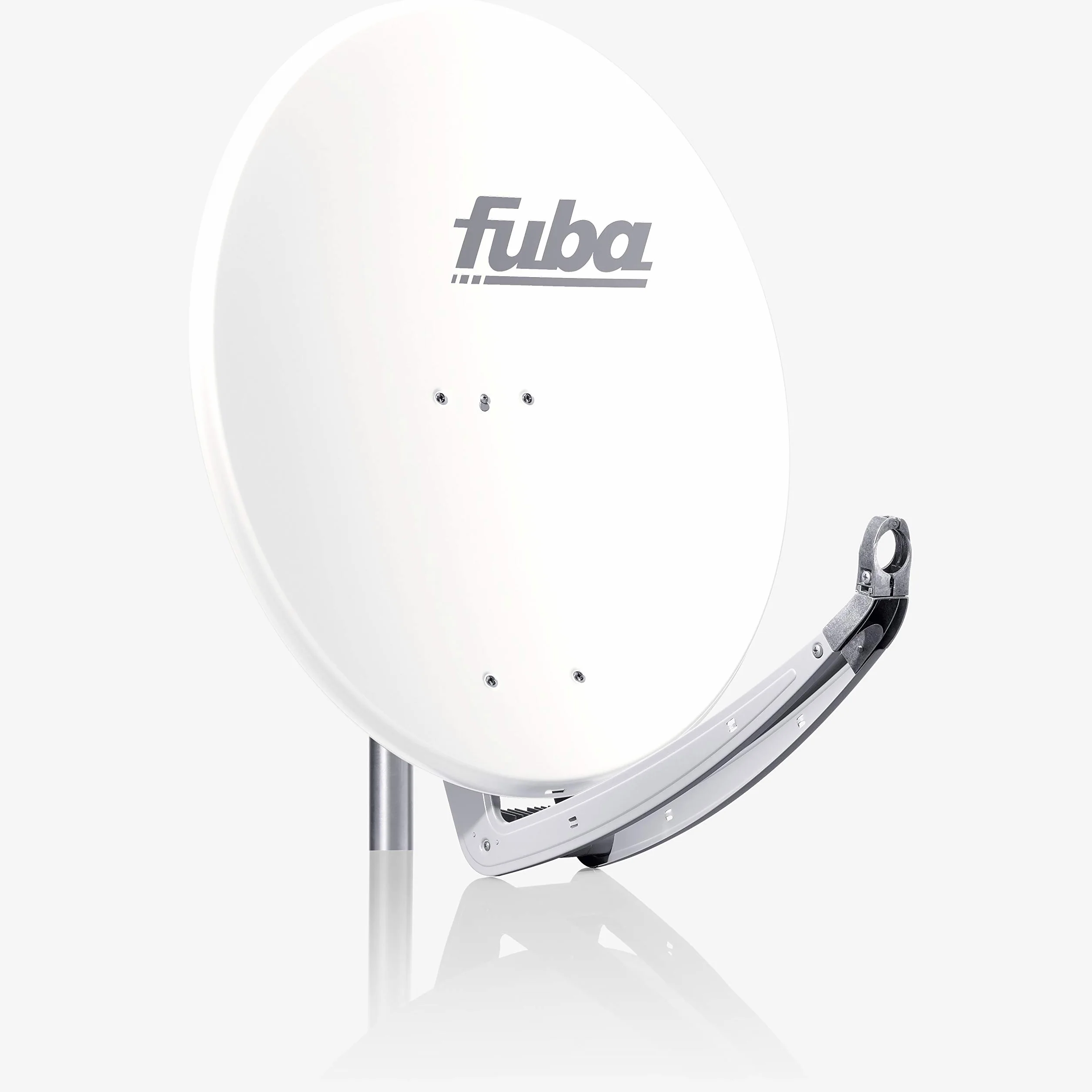 Fuba DAA 780 W Aluminium-Satelliten-Parabolantenne (38,50 dB, Große 78 cm) weiß