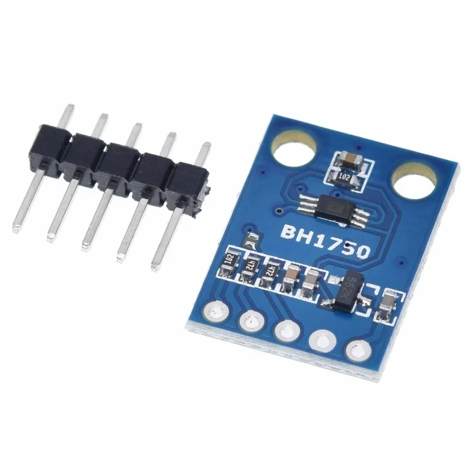 5 szt. moduł czujnika natężenia światła GY-302 BH1750FVI BH1750 3V-5V do Arduino AVR z kablem Dupont 30-pinowym