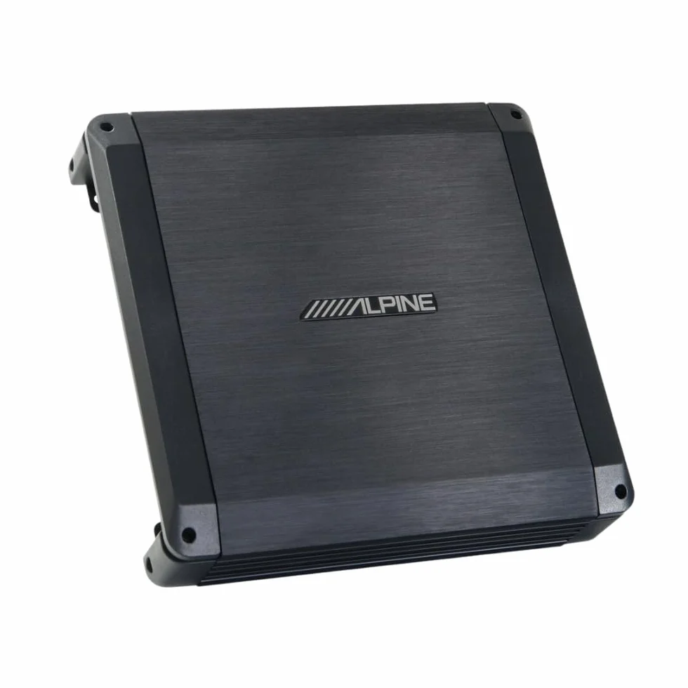 Alpine BBX-T600 Wzmacniacz Czarny 30,5 x 15,2 x 40,6 cm