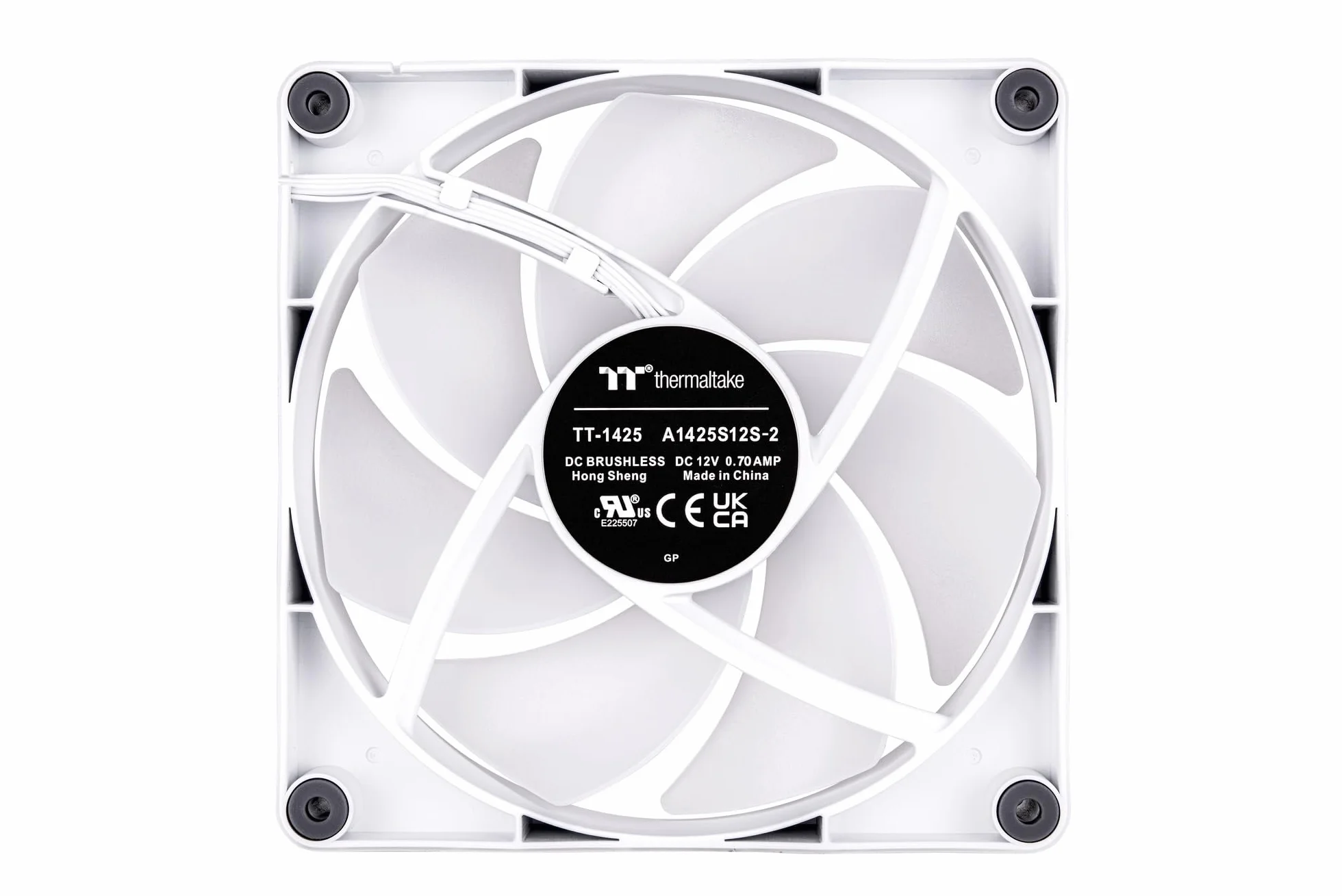 Thermaltake CT140 ARGB Sync PC Cooling Fan White 2 Pack