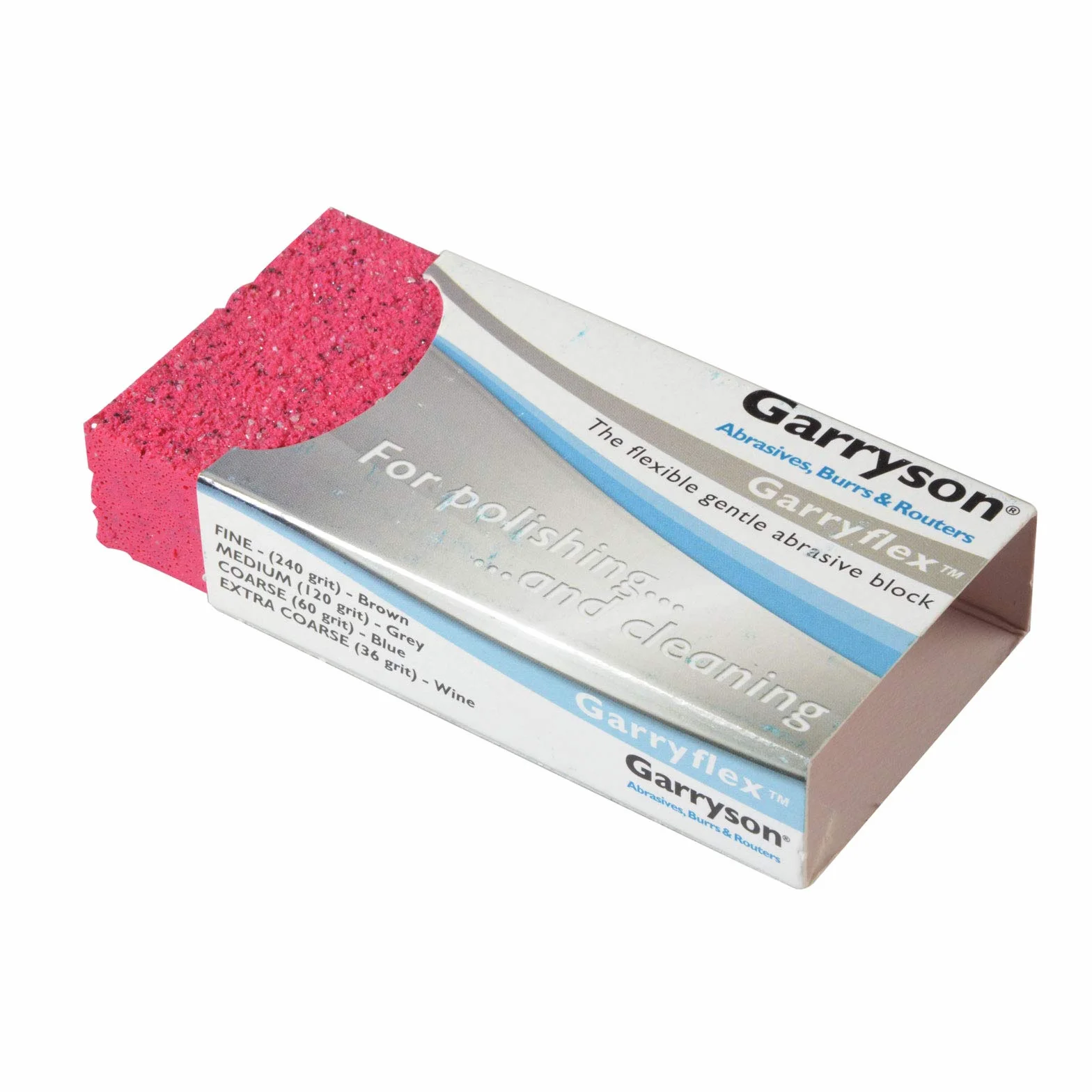 Garryflex blok ścierny - średni 120 ziarnistości