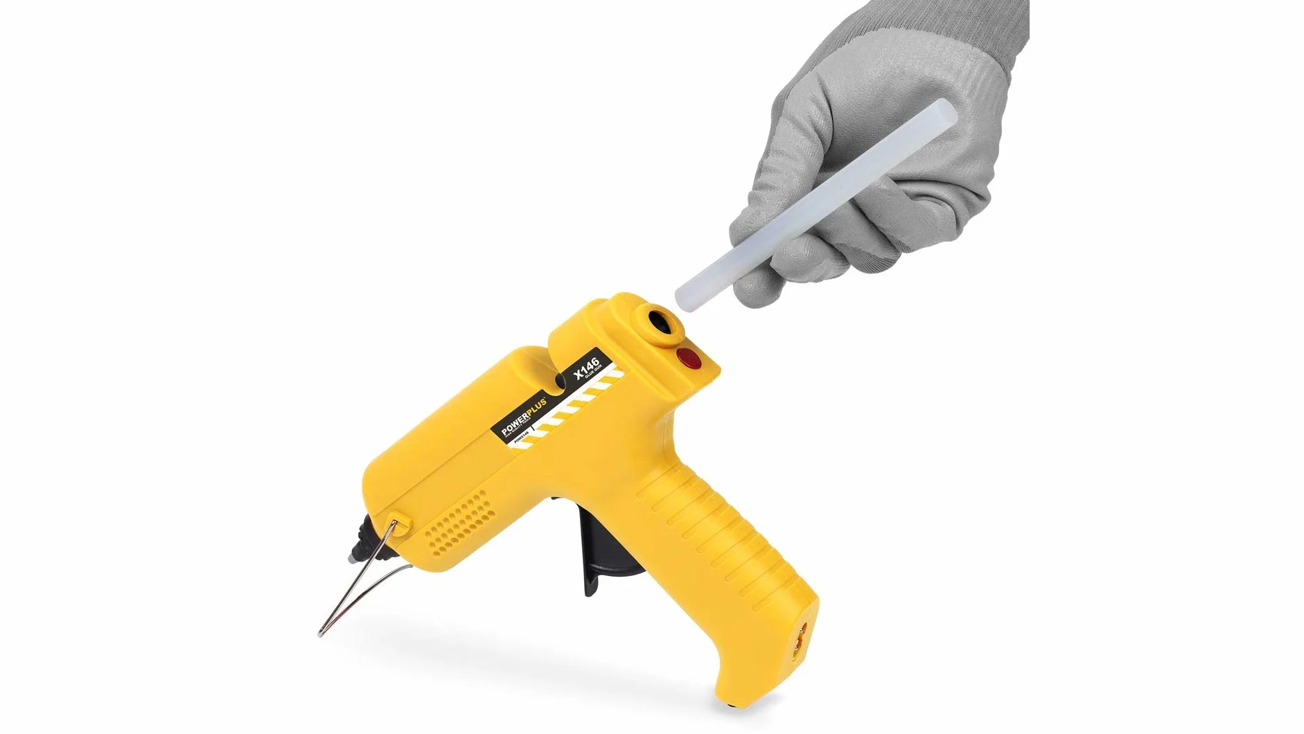 POWERPLUS POWX146 - Pistola de pegamento 25w