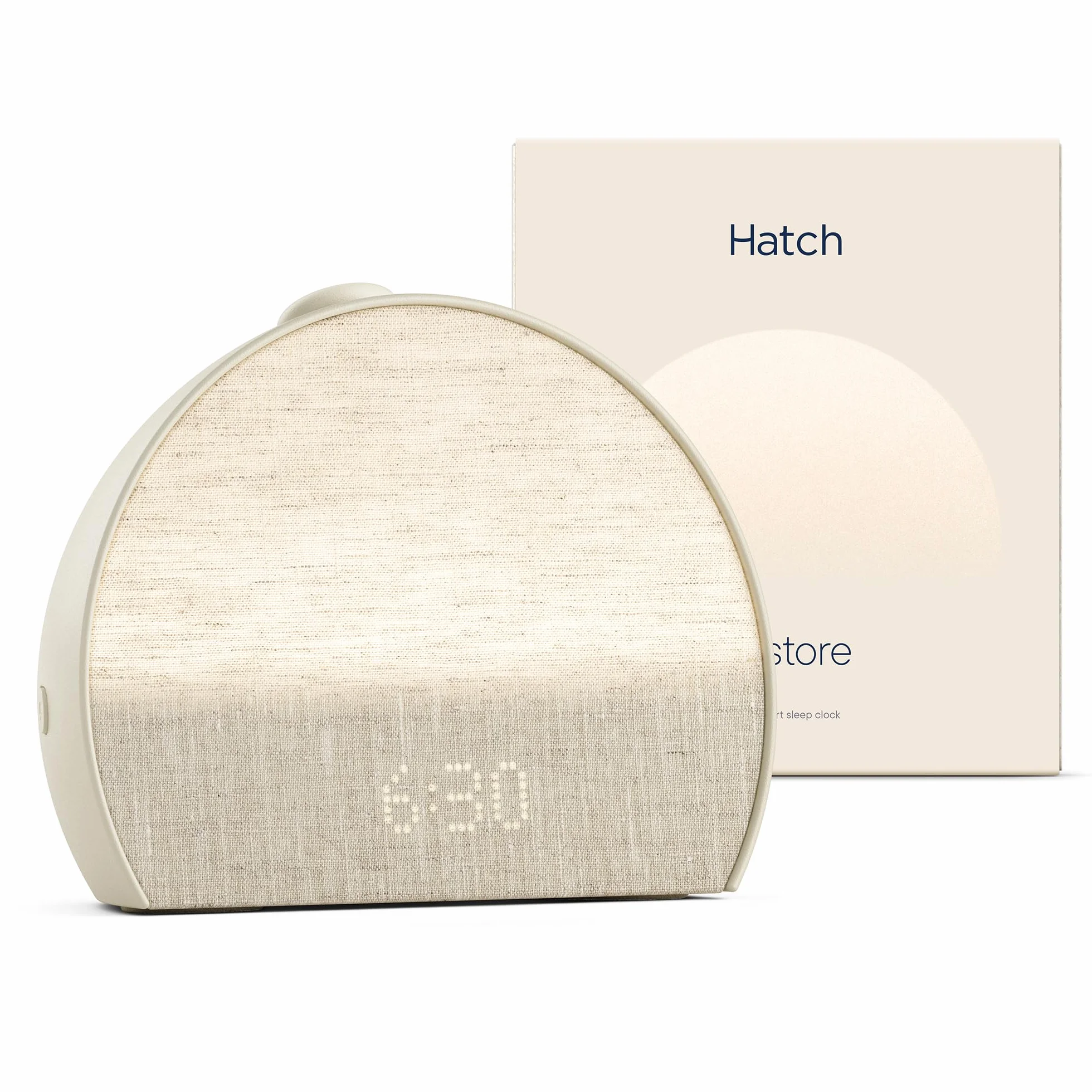 Hatch Restore 3 Lampka budząca imitująca wschód słońca z generatorem dźwięków i inteligentnym oświetleniem – Biały szum, bezekranowa rutyna snu