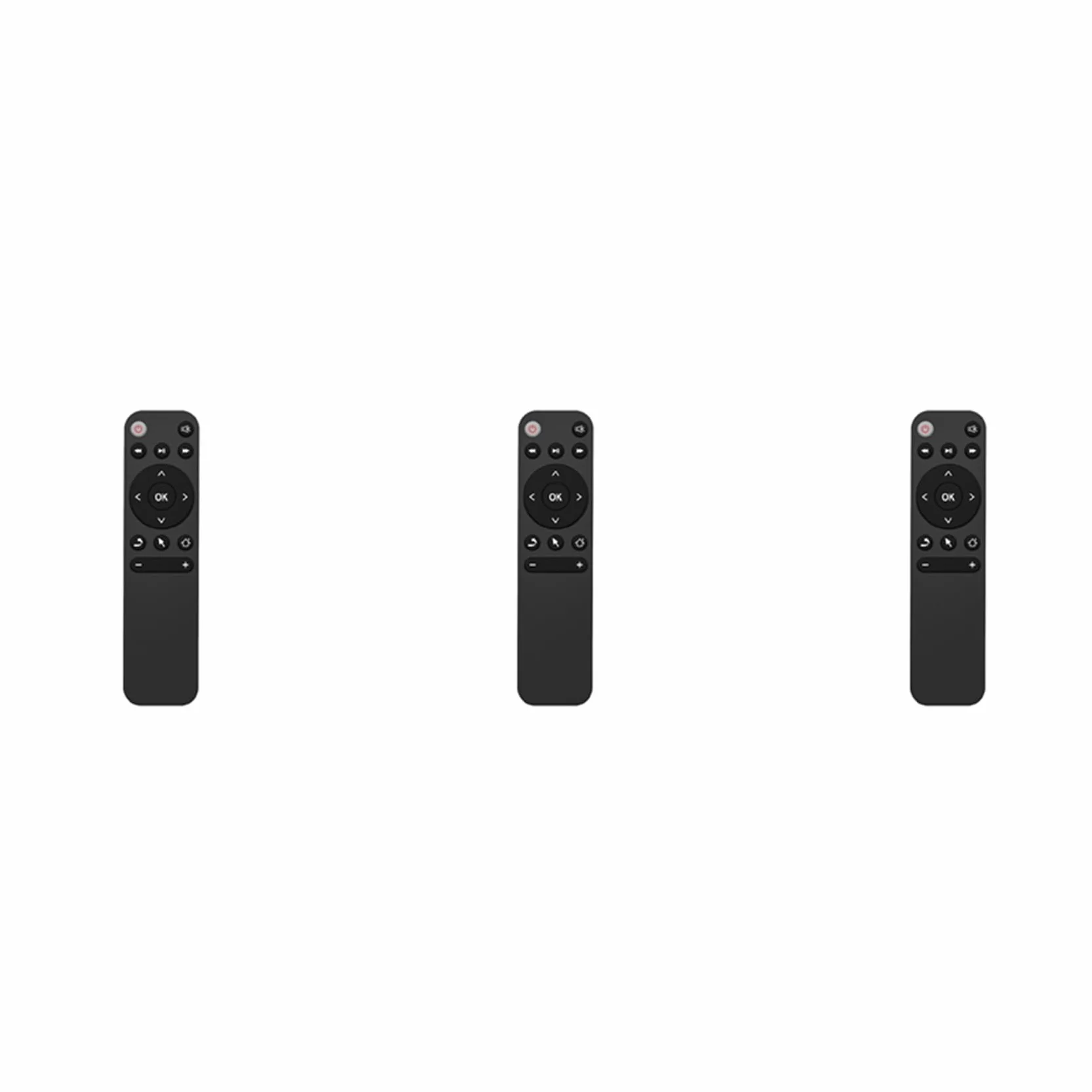 3X Bluetooth 5.2 Pilot do Smart Tv Box Telefon Komputer Pc Projektor Pilot BT5.2