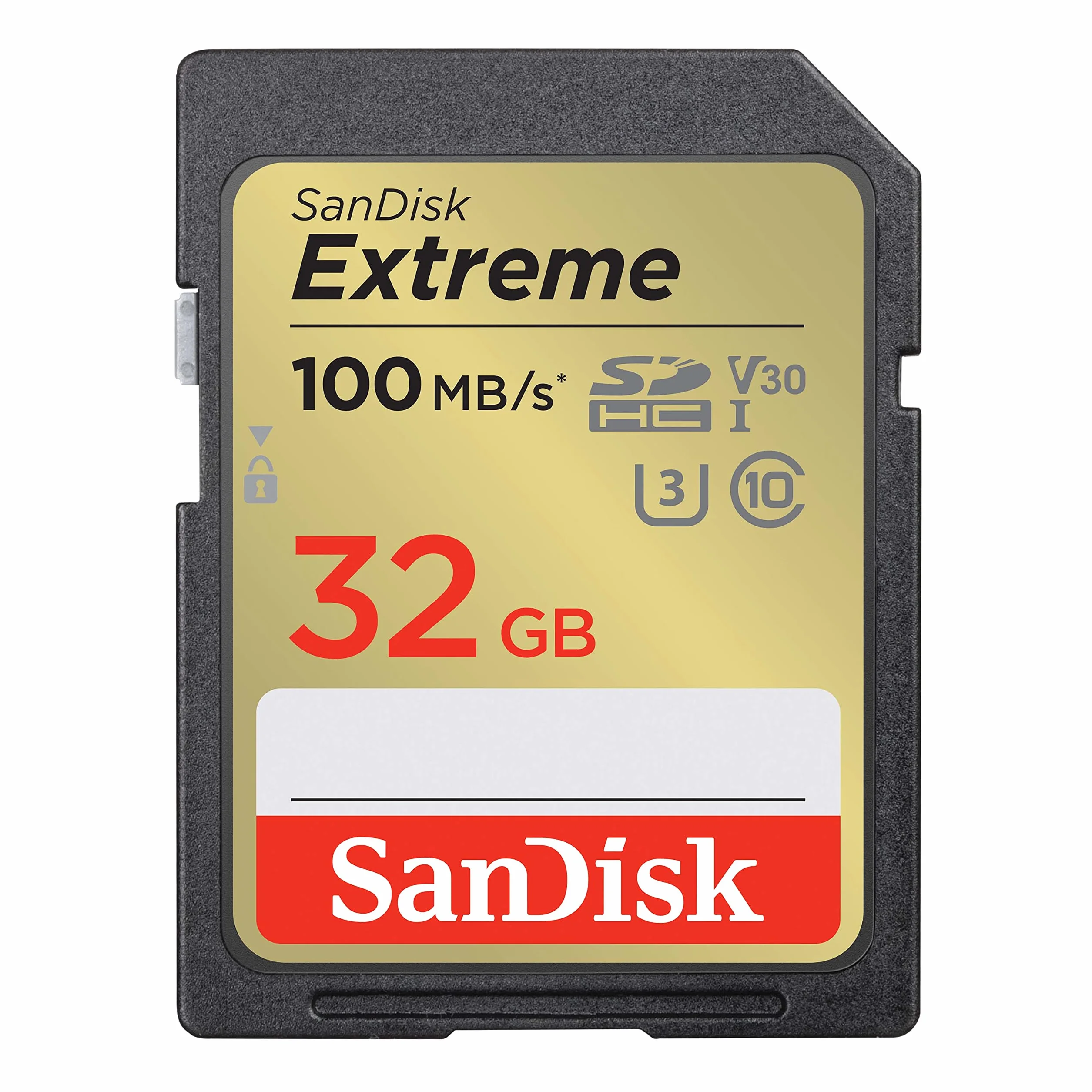 SanDisk Karta Extreme SDHC 32 GB, do 100 MB/s UHS-I Class 10 U3 V30