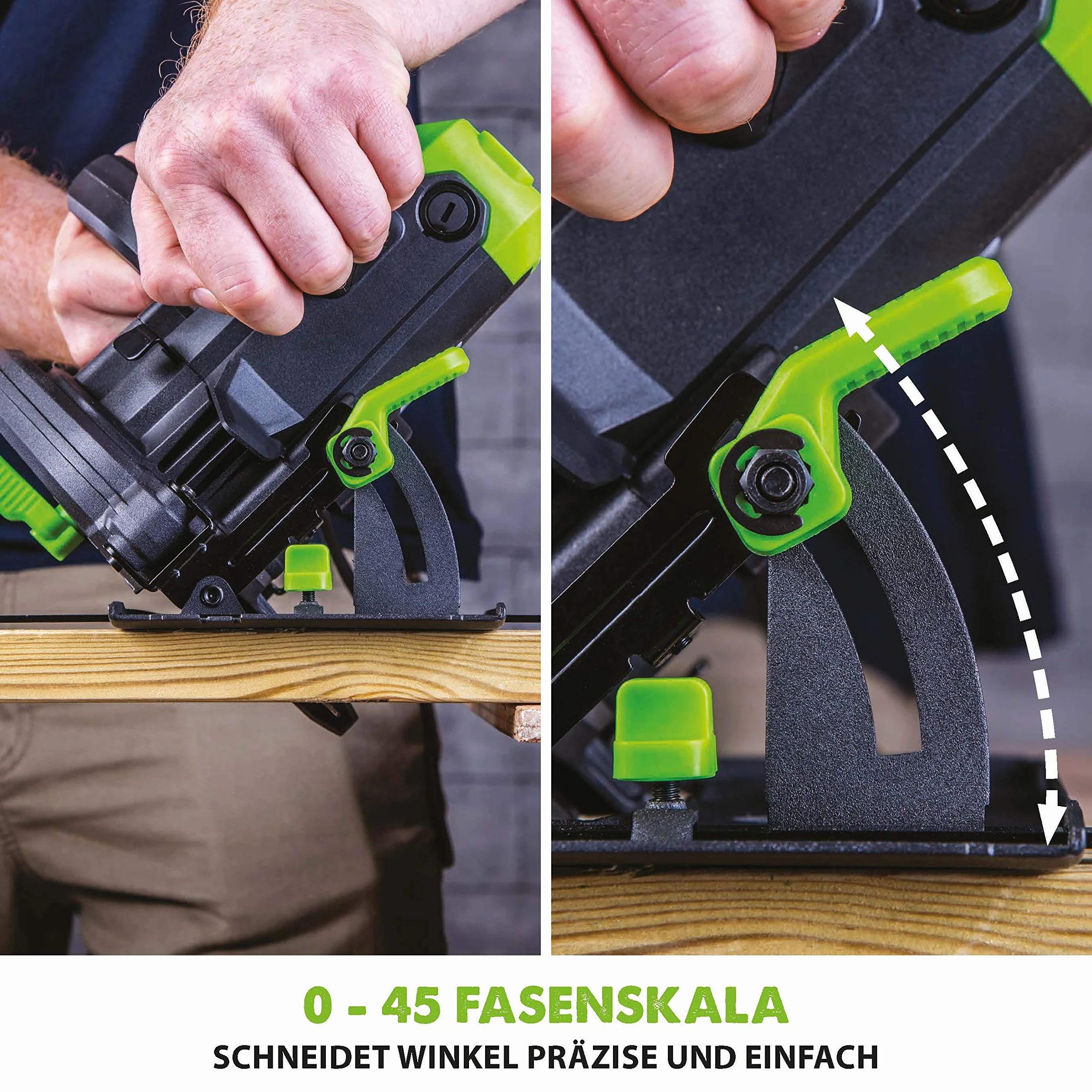 Evolution Power Tools F165CCSL uniwersalna piła tarczowa (165 mm, 230 V)