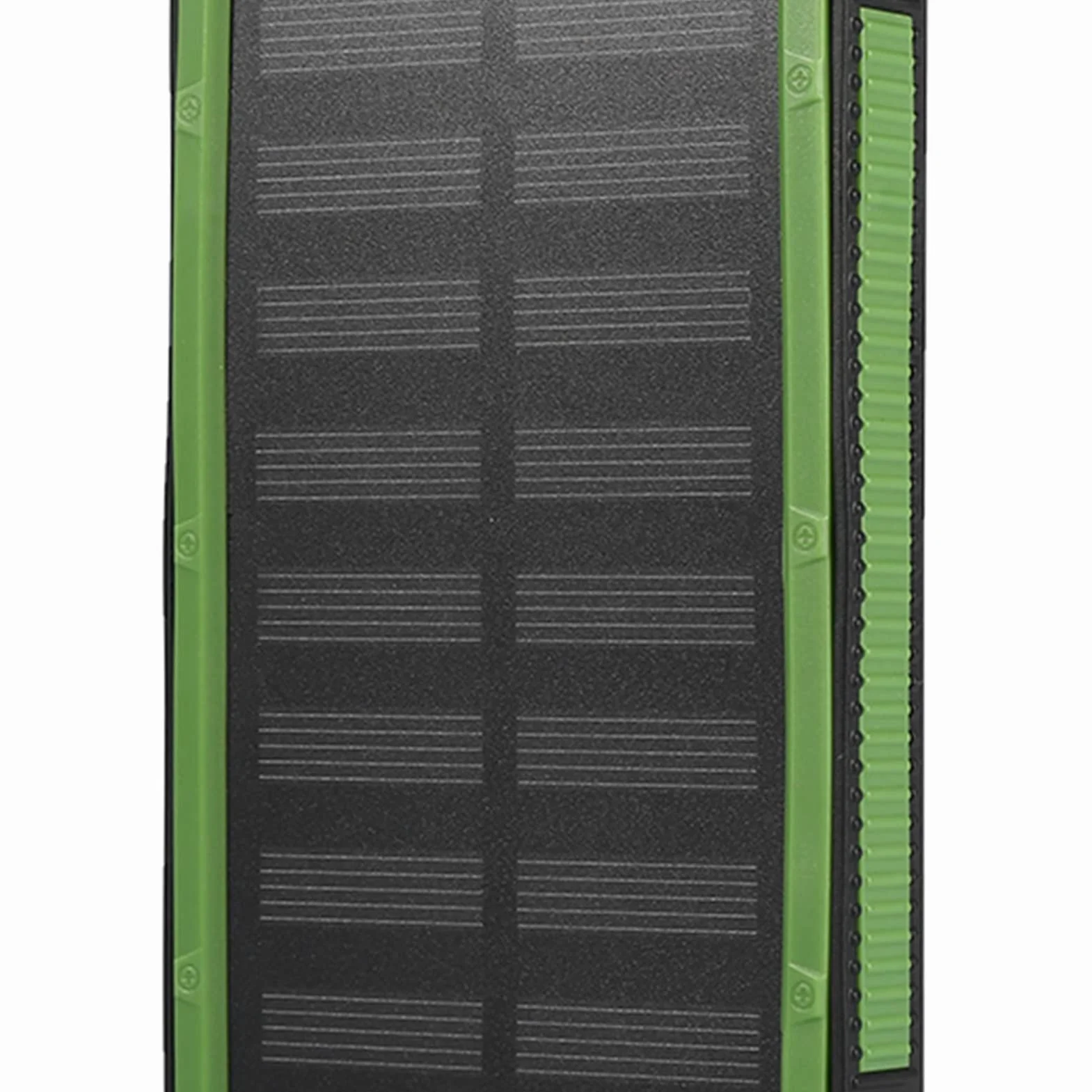 Power Bank Solar Charger 20000mAh Dual USB Szybkie ładowanie DIY Kit Zielony