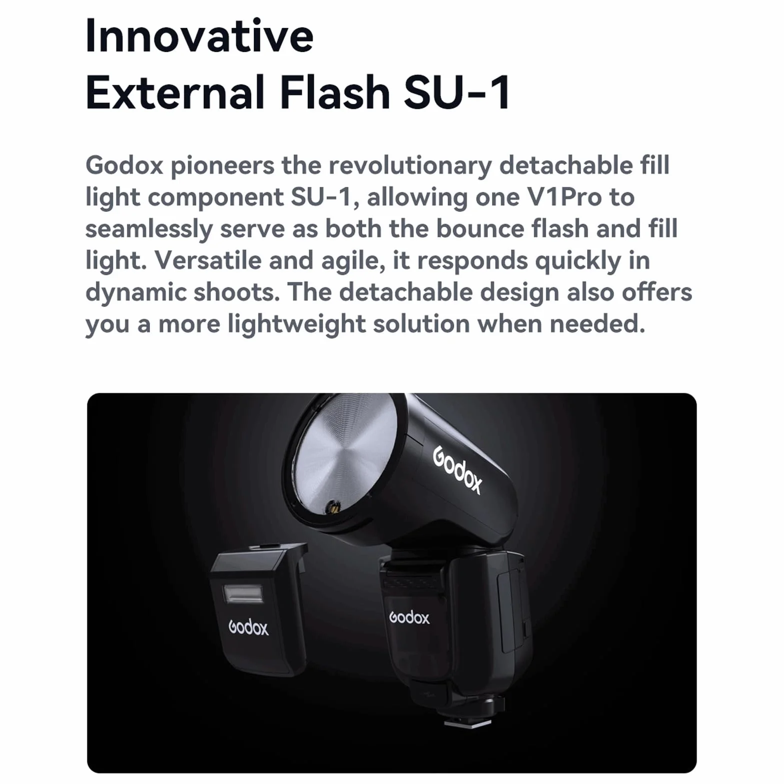 GODOX V1PROS lampa błyskowa bezprzewodowa 2,4G HSS 1/8000s 1,3s czas recyklingu TTL M Sony