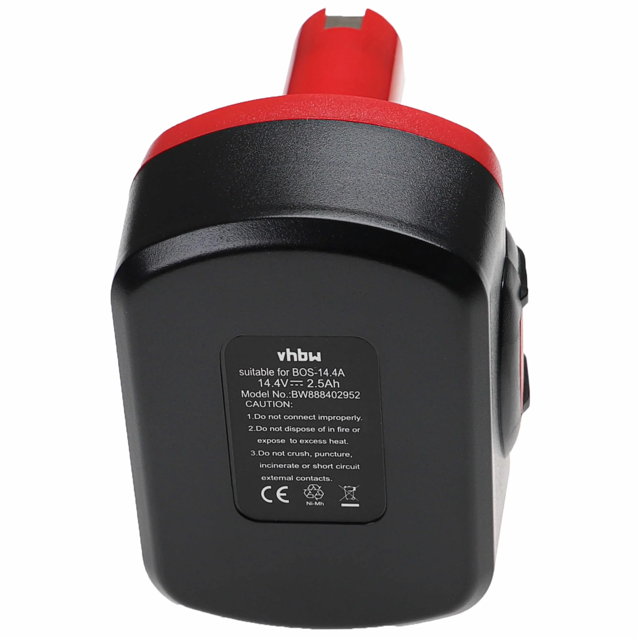 vhbw 2 x akumulator kompatybilny z Bosch VE-2, VE-2 GSB, VPE-2 narzędzie robocze (2500 mAh, NiMH, 14,4 V)