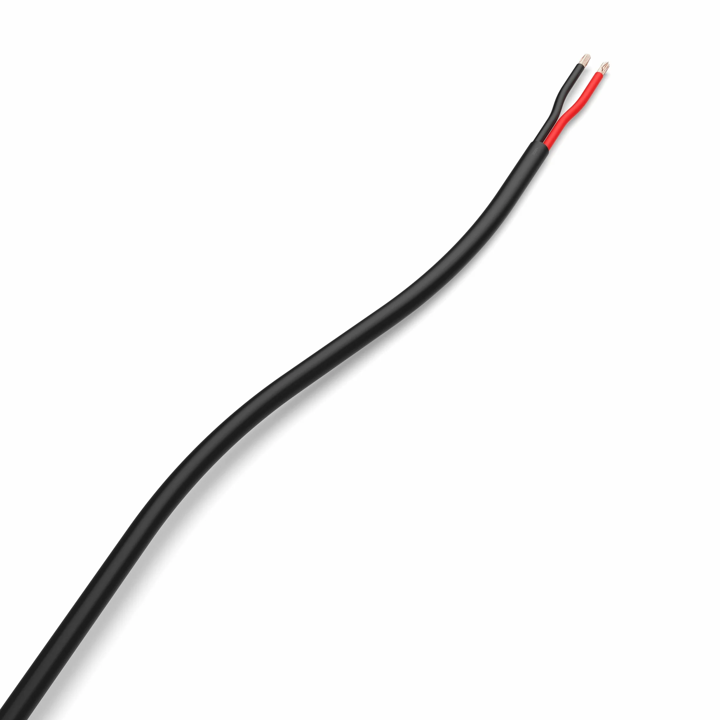 Przewód samochodowy FLRYY 5m 2x0,75mm² okrągły czarny/czerwony 2-żyłowy