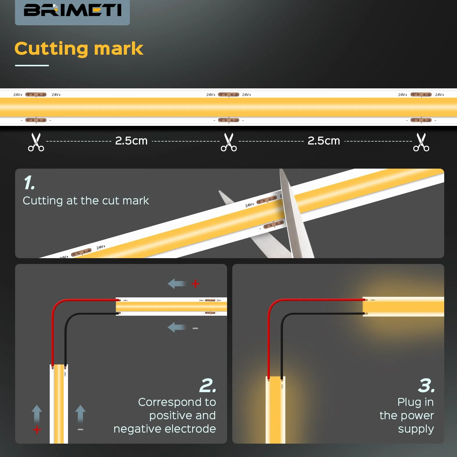 Taśma LED 12V 5M COB Ciepła Biel 3000K 8mm Szerokość 320LEDs/M, Elastyczna Samoprzylepna IP20 Taśma LED Swiatła DIY Lampa Podłogowa Kuchnia Domu TV Lustra (Bez Zasilacza)