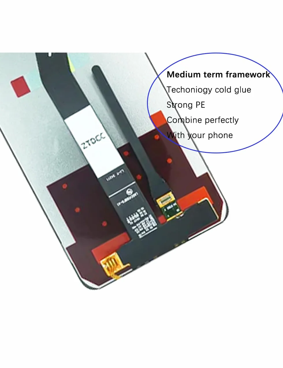 Zamiennik oryginalnego wyświetlacza do Xiaomi Redmi A3 LCD, 23129RN51X, ekran dotykowy digitizer, zestaw części naprawczych