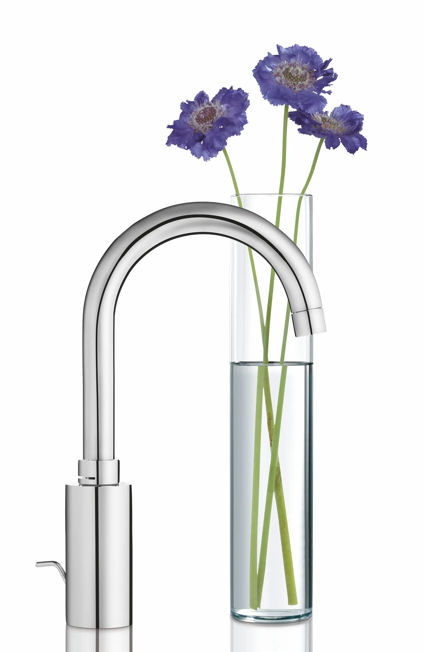 GROHE Eurosmart Cosmopolitan - jednouchwytowa bateria umywalkowa (DN 15, rozmiar L, trwała powierzchnia), chrom, 23933001