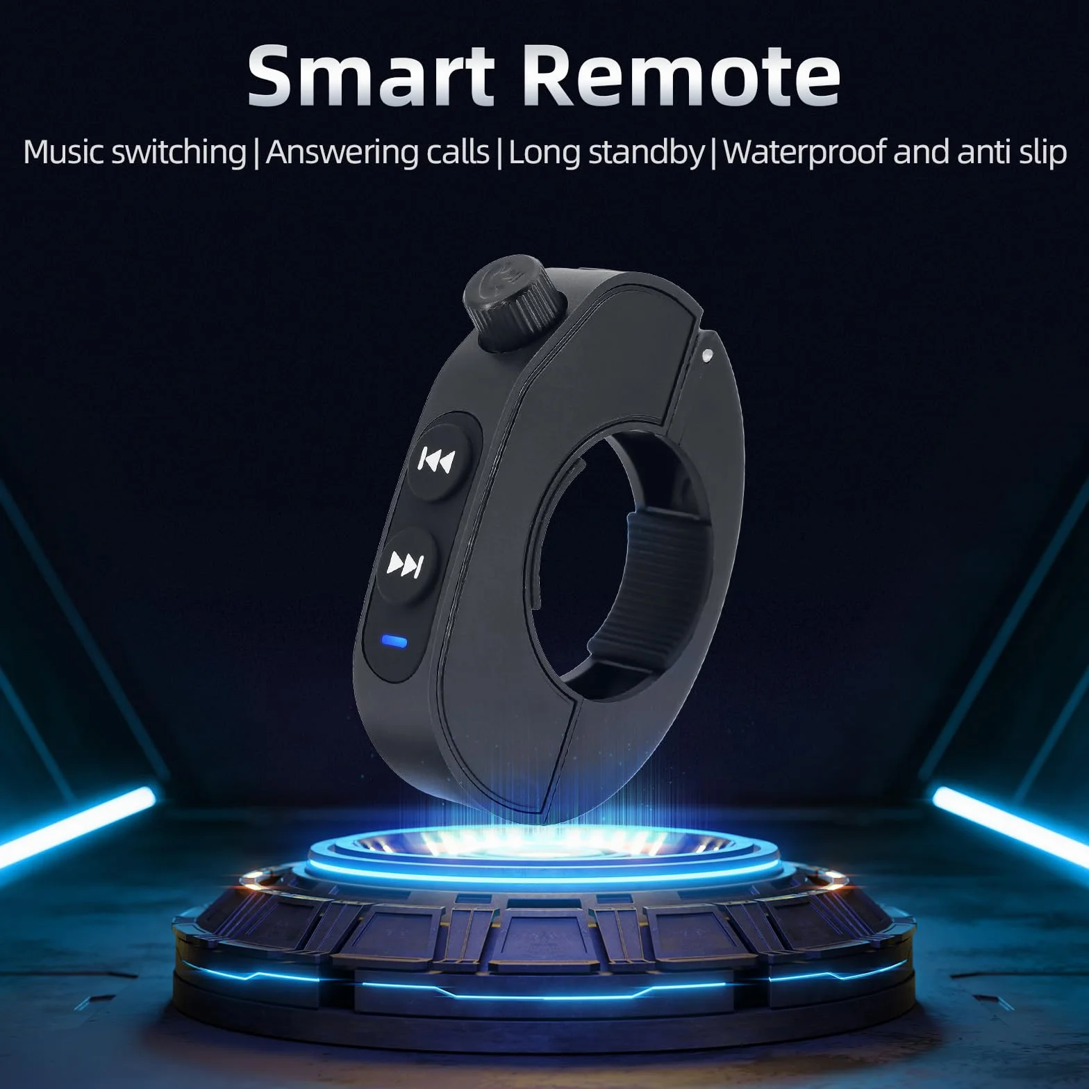 Bezprzewodowy pilot Bluetooth IPX6 wodoodporny do samochodu roweru motocykla
