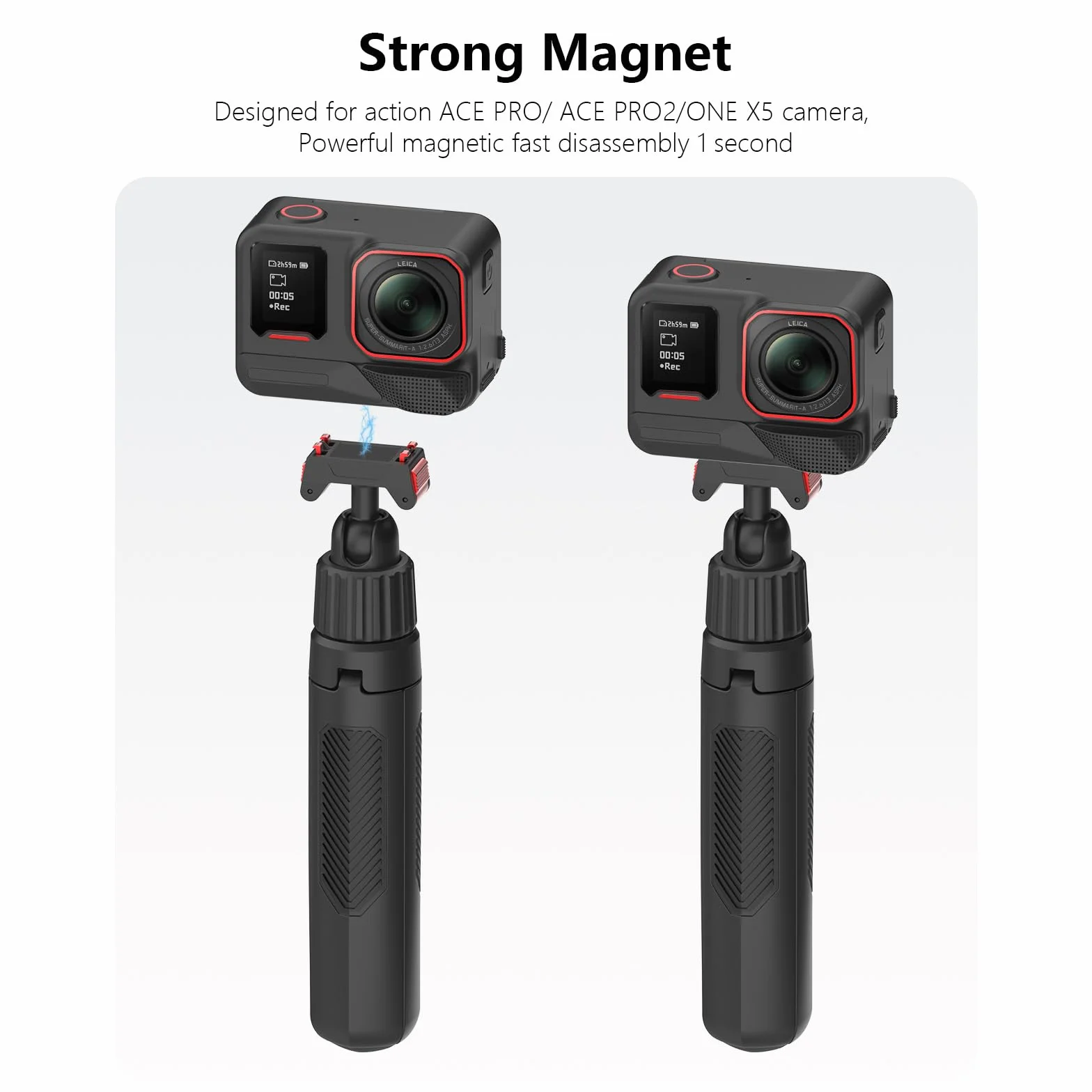 Magnetyczny statyw do Insta360 Ace Pro 2 40 cm, wysuwany akcesoria