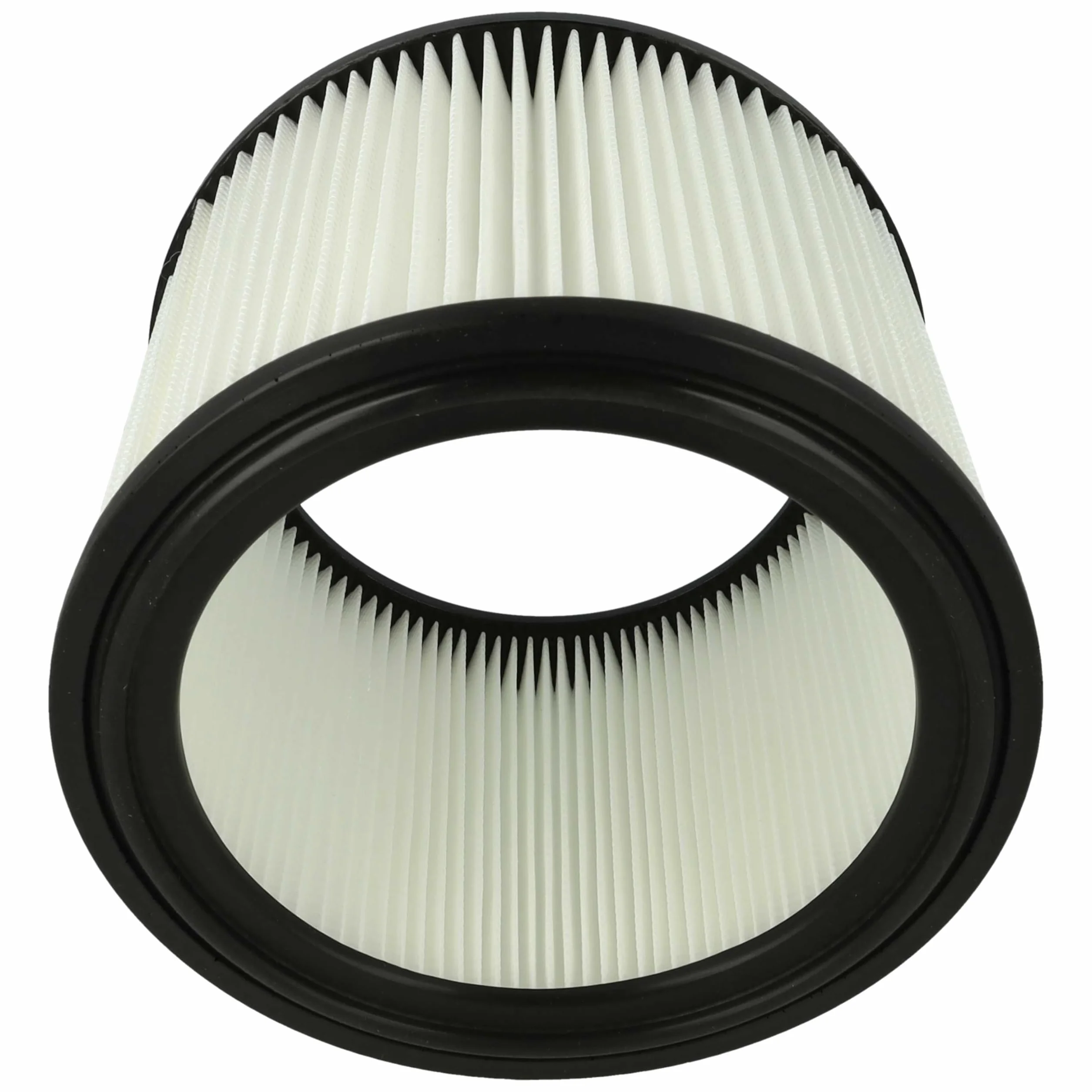 vhbw 8 x element filtrujący kompatybilny z odkurzaczem Husqvarna WDC 325L, WDC 220 - filtr drobnego kurzu, papier/guma