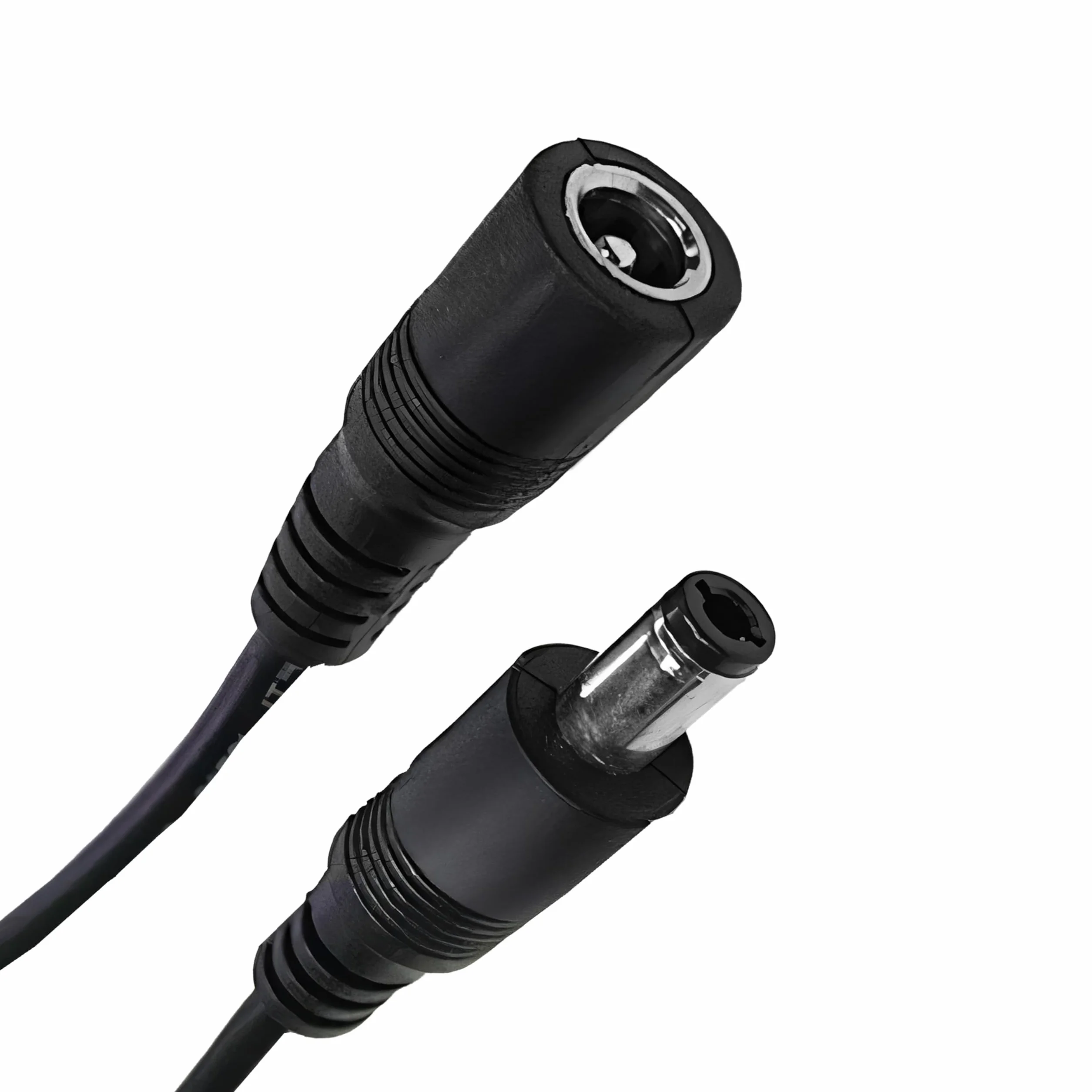 Retoo 5 m kabel przedłużający DC wtyczka 5,5 mm x 2,1 mm przedłużacz do kamery monitoringu DVR routera drukarki LED Strip Light kamera bezpieczeństwa IP kamera sieciowa 12 V zasilacz sieciowy czarny