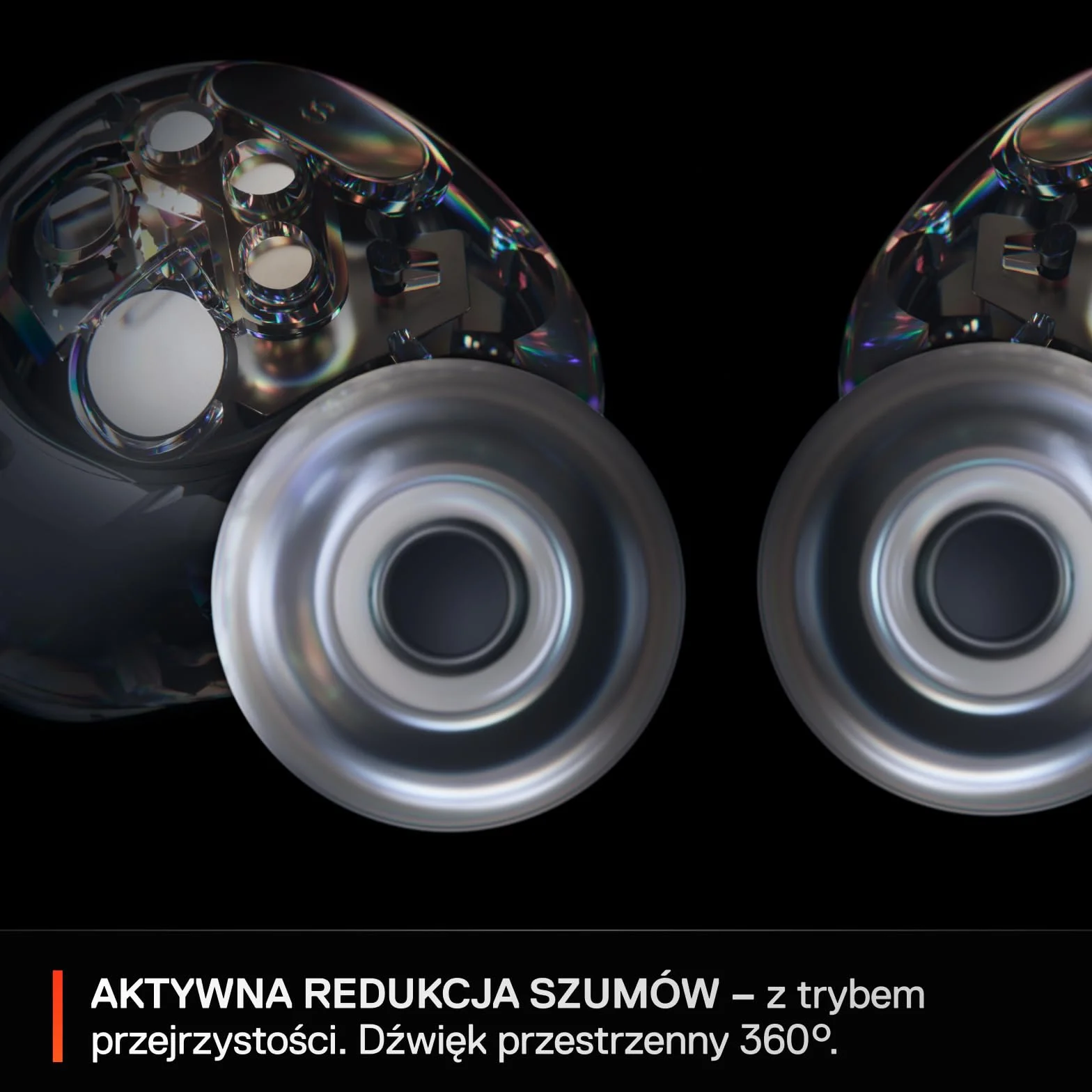 SteelSeries Arctis GameBuds Xbox Bezprzewodowe Słuchawki Douszne do Gier, 2,4 GHz + BT 5.3, ANC, Bateria 40 Godz., Ładowanie Bezprzewodowe, PS5, PC, Switch, Smartphone