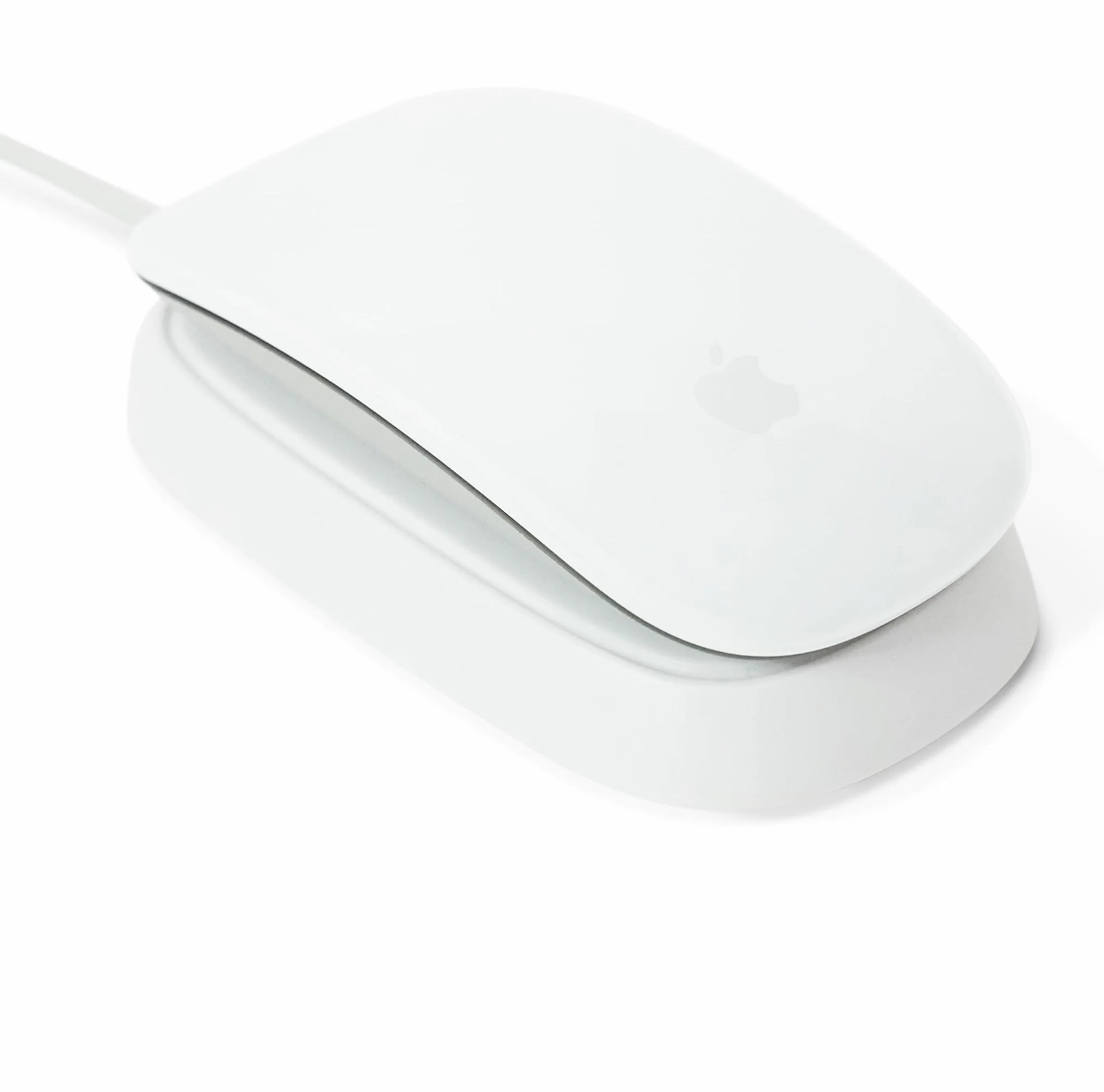 Ascrono Stacja ładująca do Magic Mouse biała z kablem USB-C 1,5 m