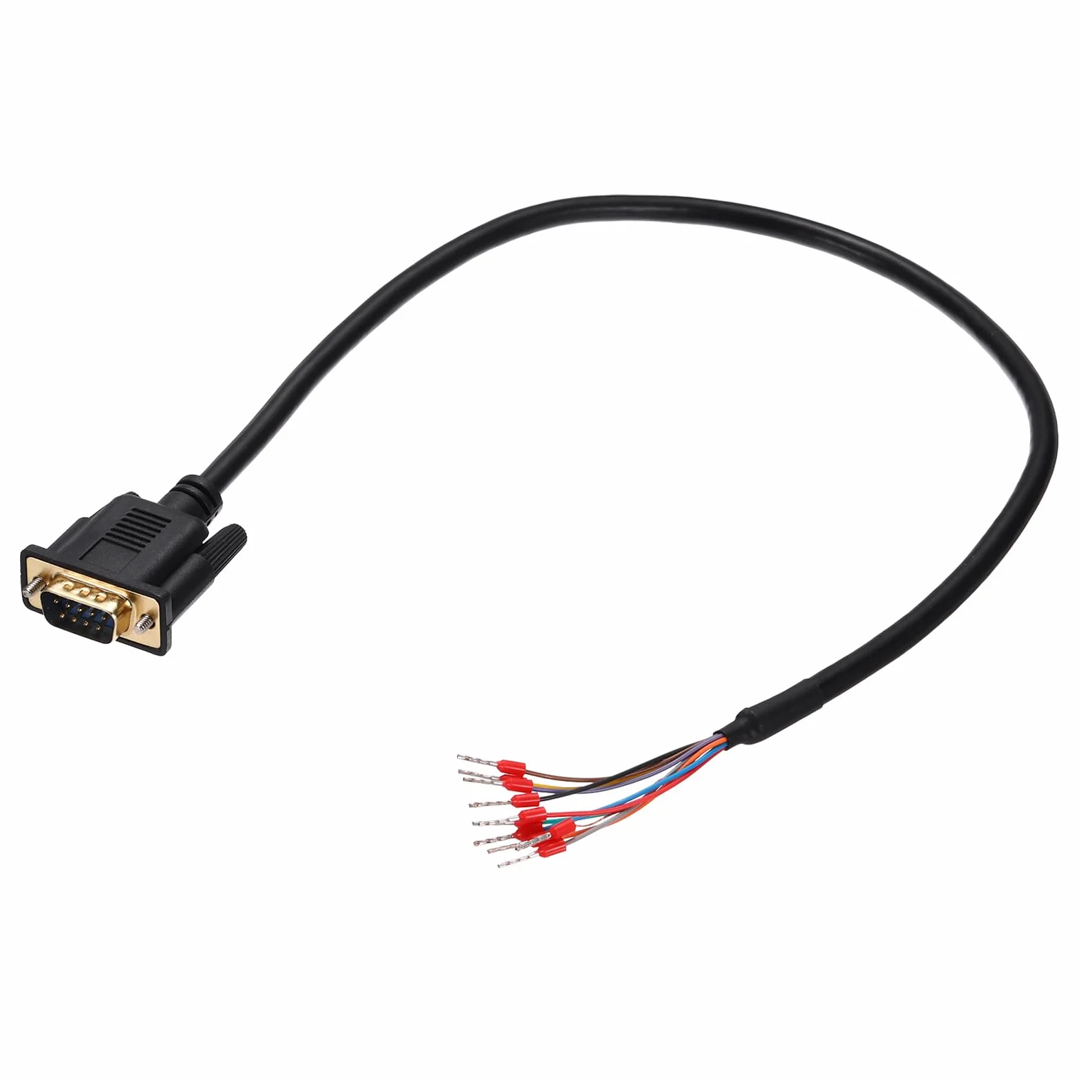 QUARKZMAN DB9 RS232 kabel szeregowy 26AWG 0,5 m podwójnie ekranowany