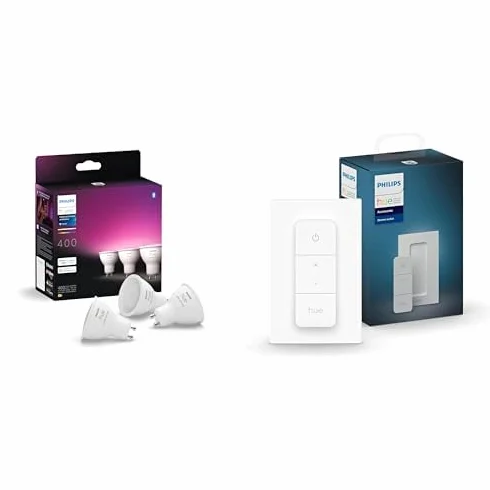 Philips Hue Zestaw 2produkty WCA 4.2W GU10 + Ściemniacz V2
