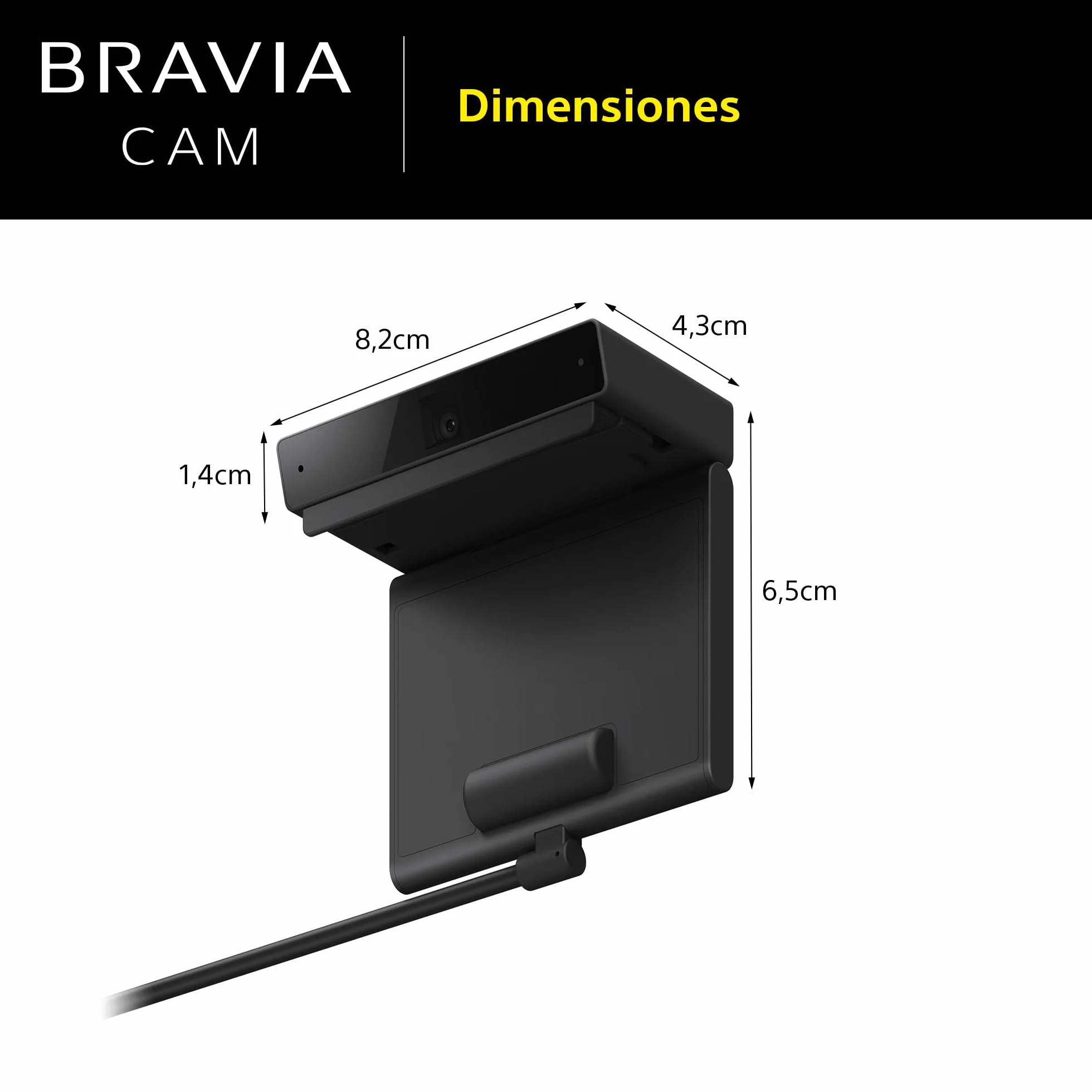 Sony CMUBC1.CE7 Kamerka Internetowa Czarny