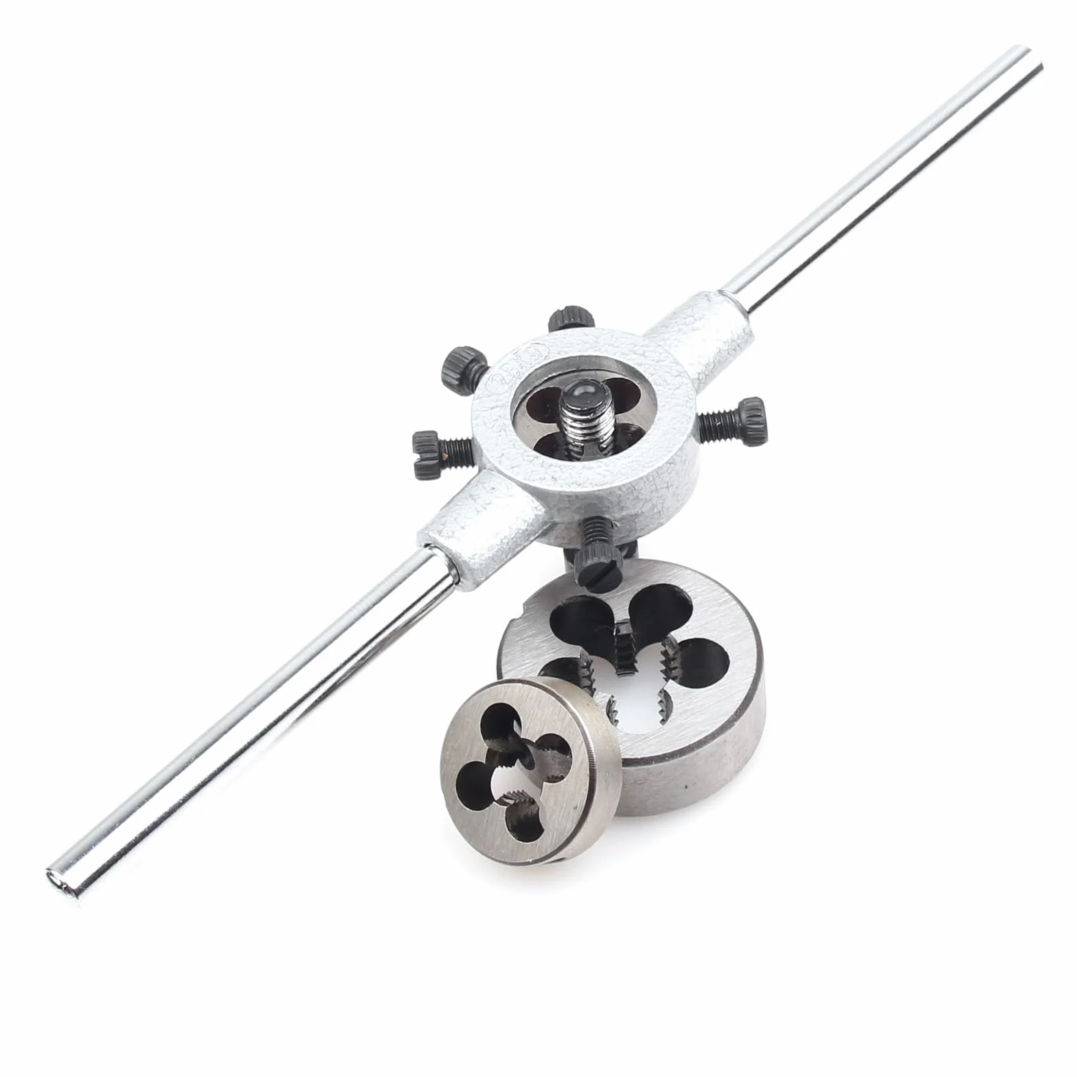 2.5-1.6 cm-12 UN Round Die, 1-5/8"x12 Matryca do gwintowania prawa ręka | Matryca gwintowana 2,5-1,6 cm-12 UN, wykonana ze stopu stali narzędziowej, używana do gwintowania gwintów wewnętrznych.