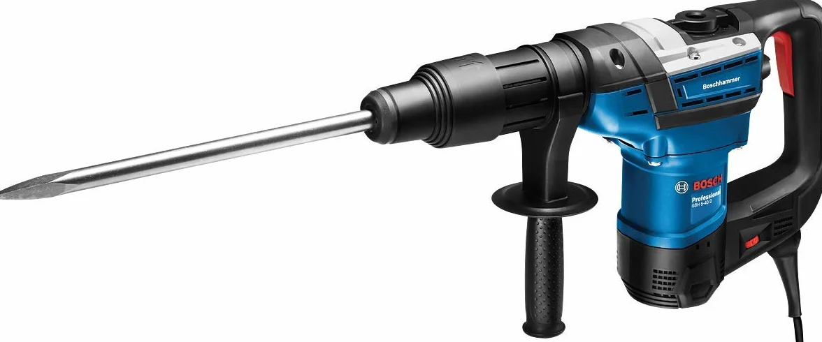 Bosch Professional: młot udarowo-obrotowy GBH 5-40 D (1 100 W, uchwyt SDS max, nominalna prędkość obrotowa 170 – 340 min-1, walizka)