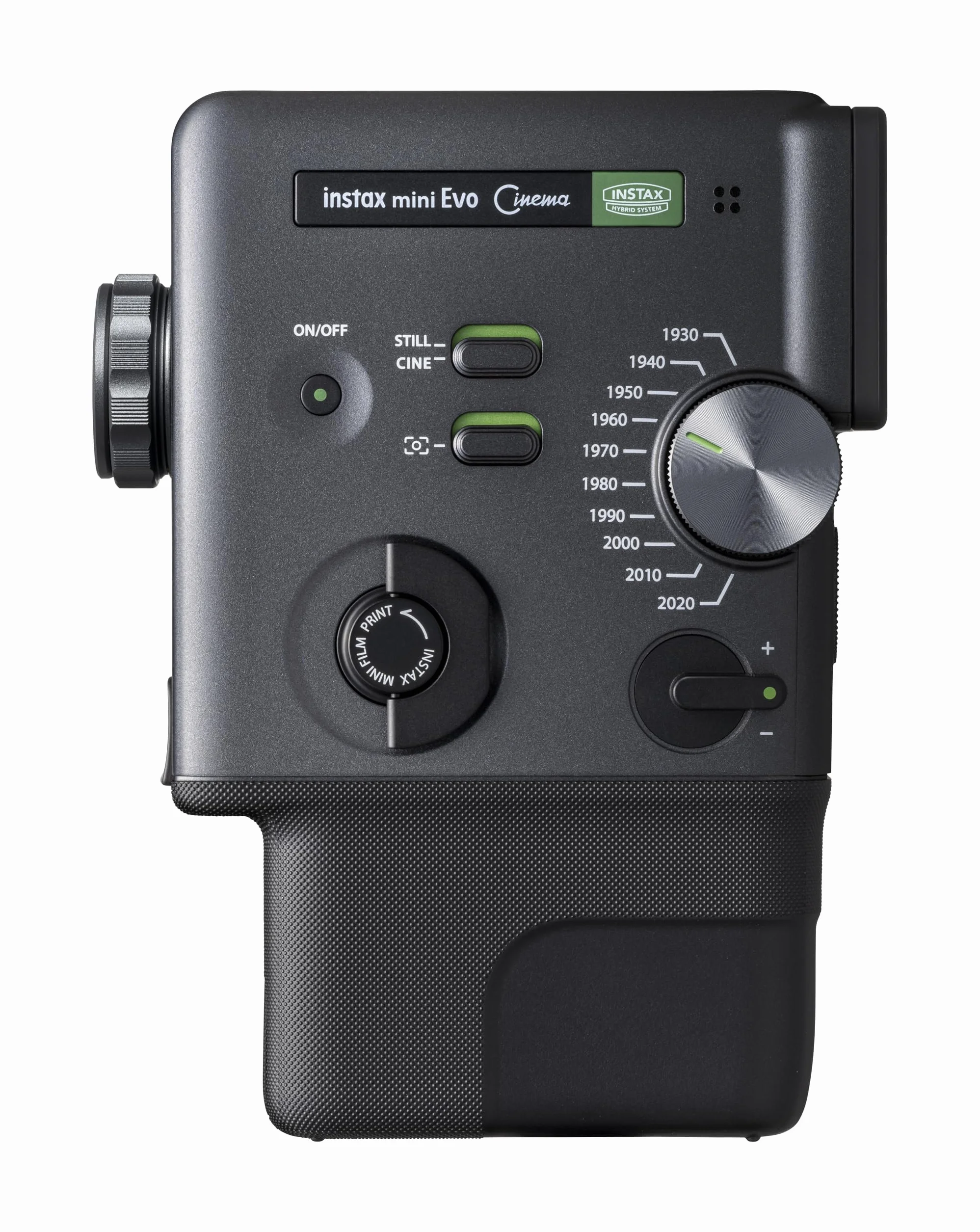 instax mini EVO Cinema Hybrydowy Aparat Cyfrowy 3 w 1, Drukarka do Smartfonów I Kamera Wideo Z Wyświetlaczem O Wysokiej Rozdzielczości 1,54 Cala, Samowyzwalaczem, Zdalnym Wyzwalaniem