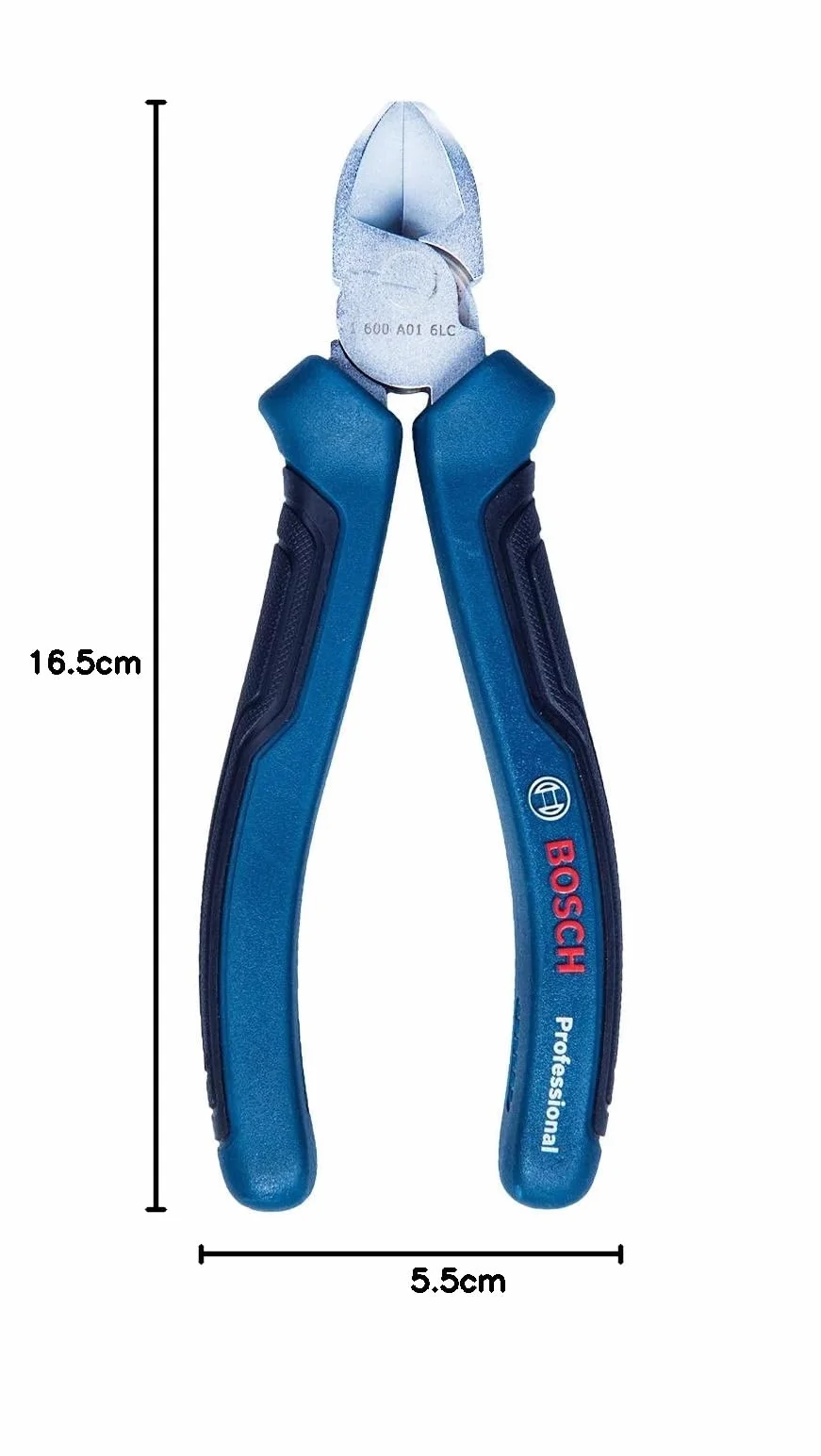 Bosch Professional: szczypce boczne 160 mm (stal chromowo-wanadowa, gumowany uchwyt)