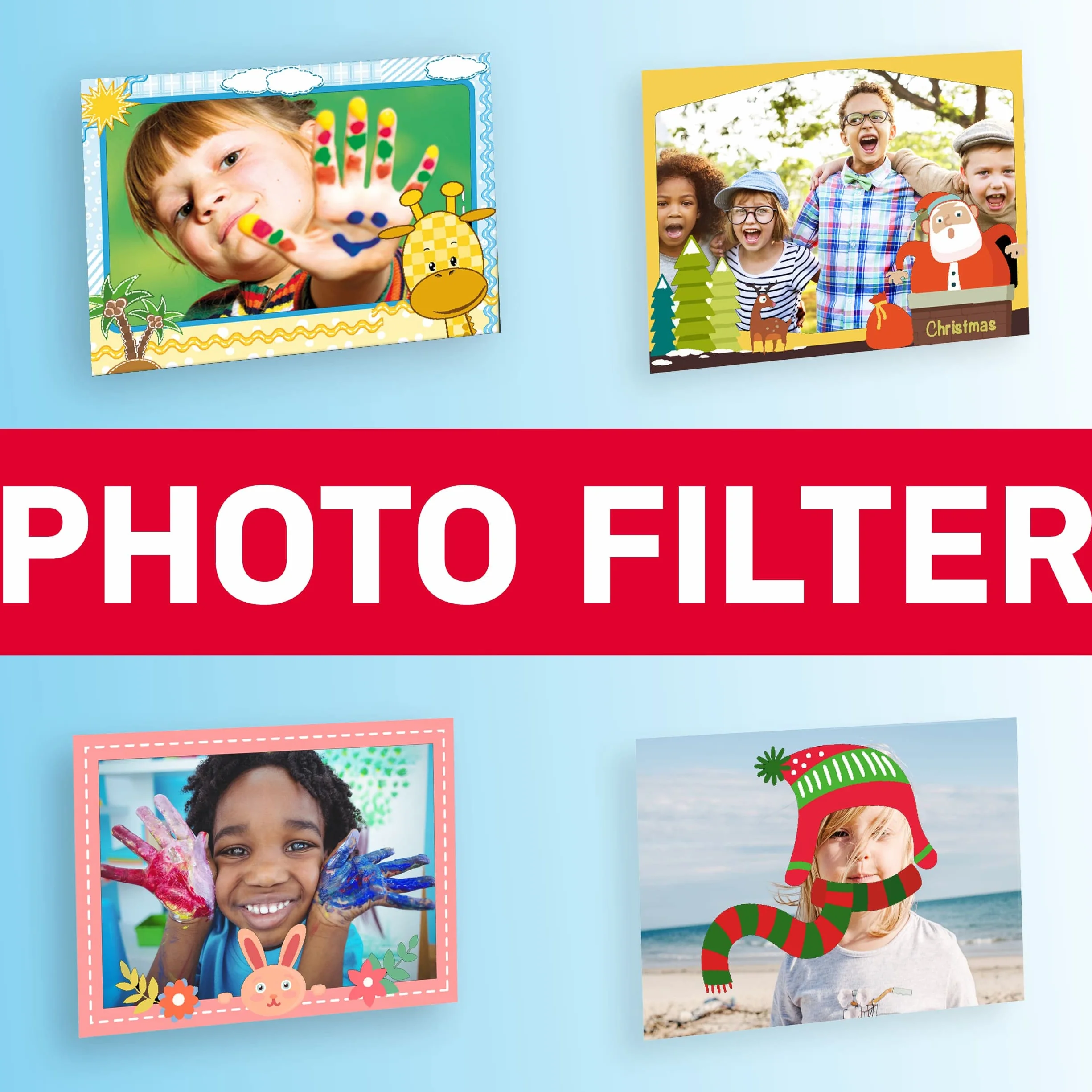 AgfaPhoto Realikids Instant Cam Blue