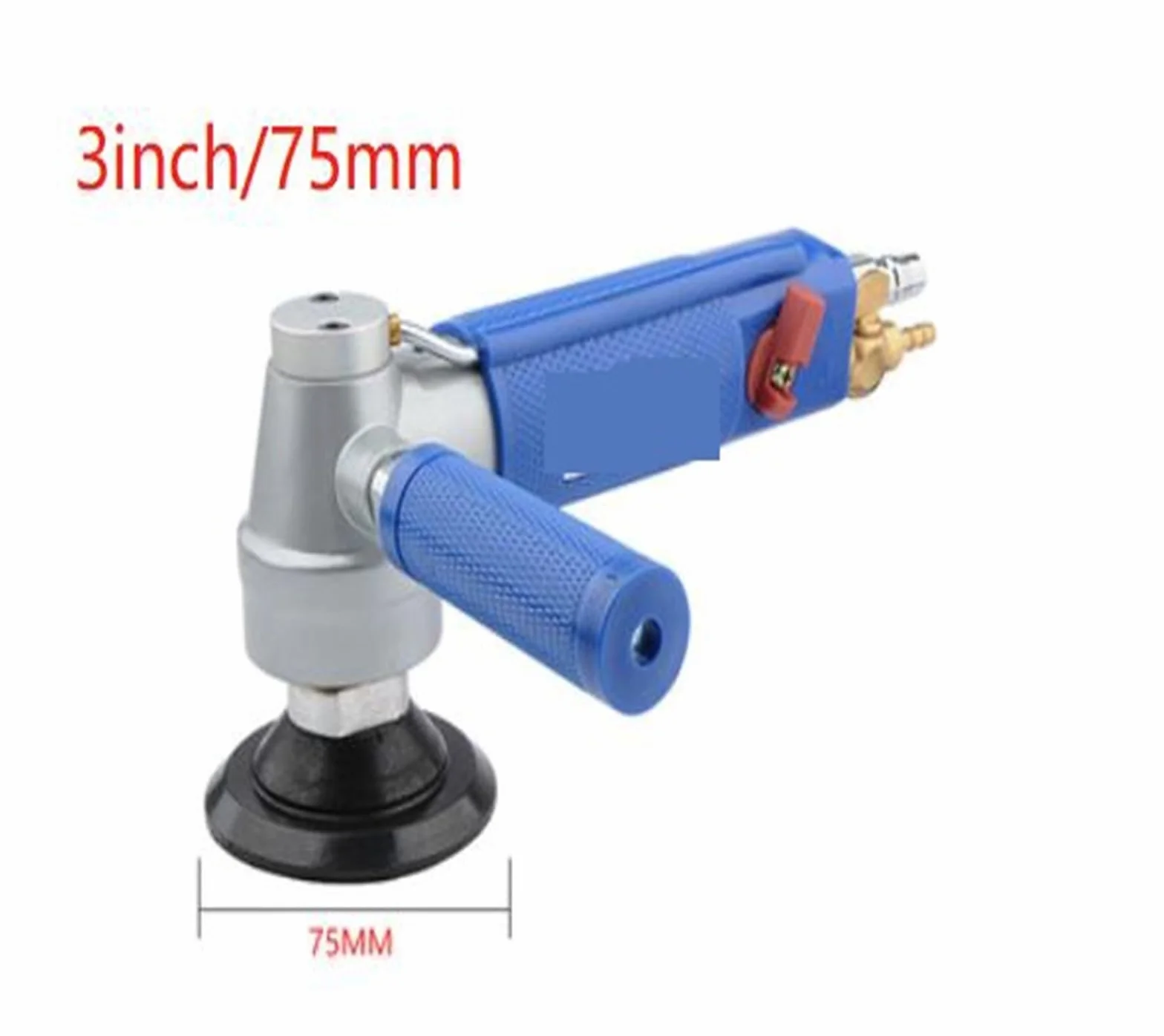 Polerka na mokro, 75mm 10mm 3 cale 4 cale pneumatyczne pneumatyczne polerowanie wodą ścierny papier ścierny polerka szlifierka(3inch)