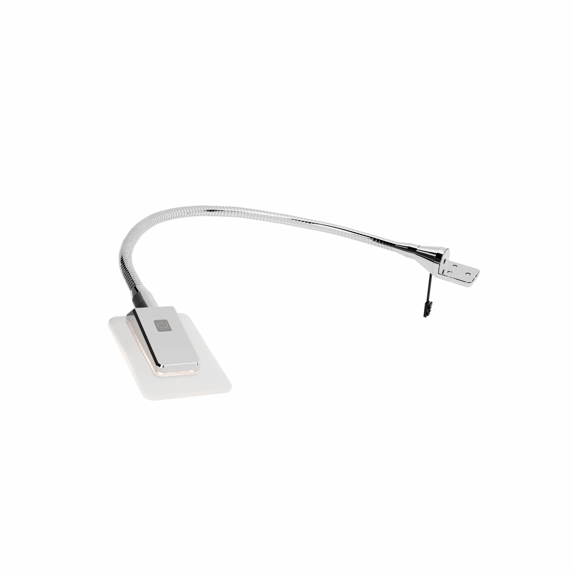 kalb Material für Möbel Lampka nocna LED do czytania, lampa flex, lampka nocna, model: 1 szt. w zestawie chrom